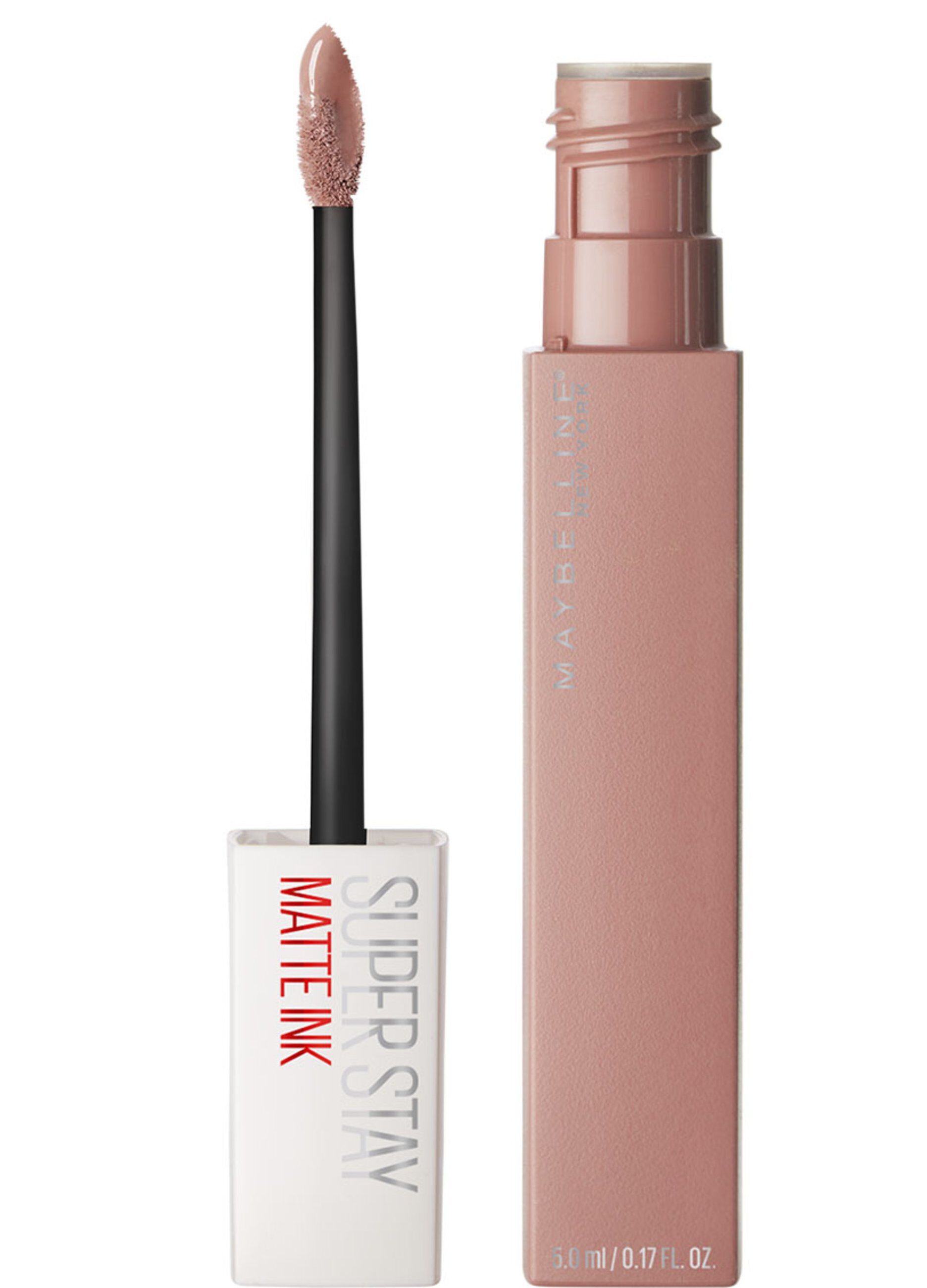 Maybelline New York Tinta Labbra SuperStay Matte Ink, Rossetto Matte Liquido a Lunga Tenuta, Loyalist (05), 5 ml.