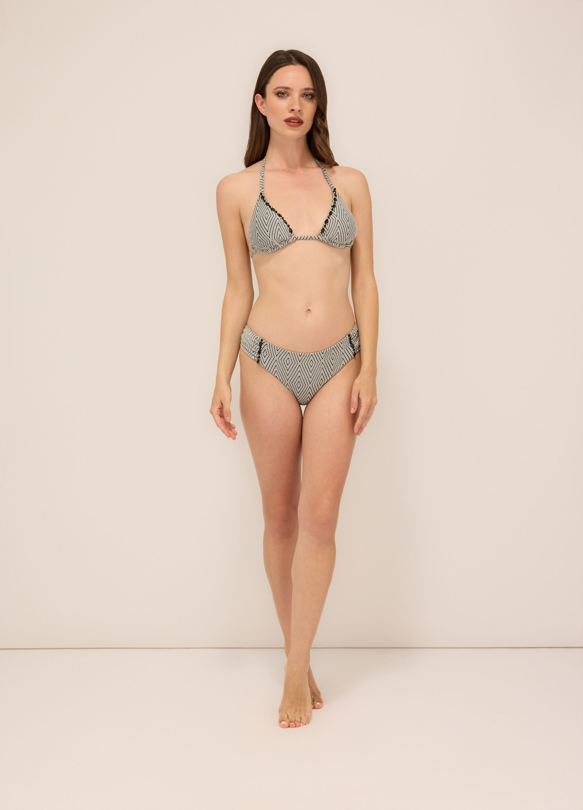 Costume triangolo in microfibra donna
