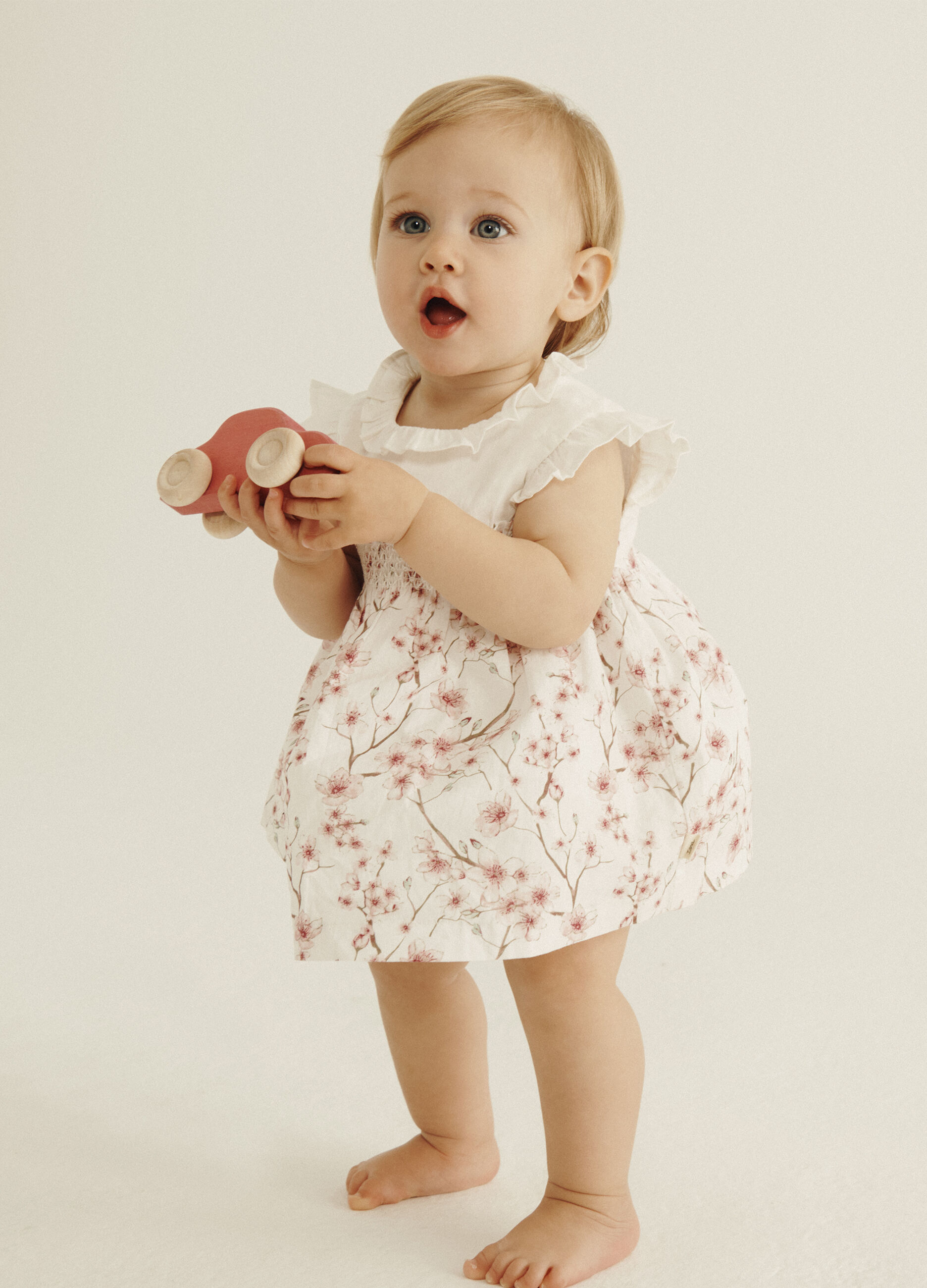 Set vestito + shorts in puro cotone IANA neonata
