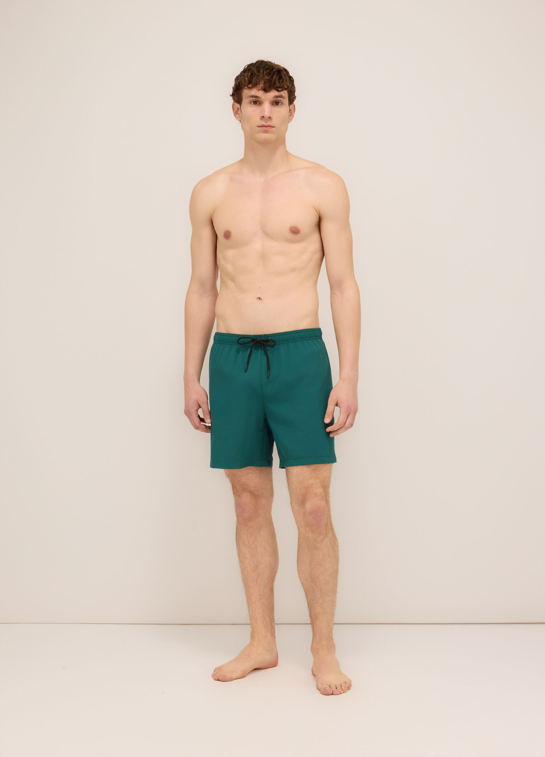 Boxer mare con coulisse a contrasto uomo