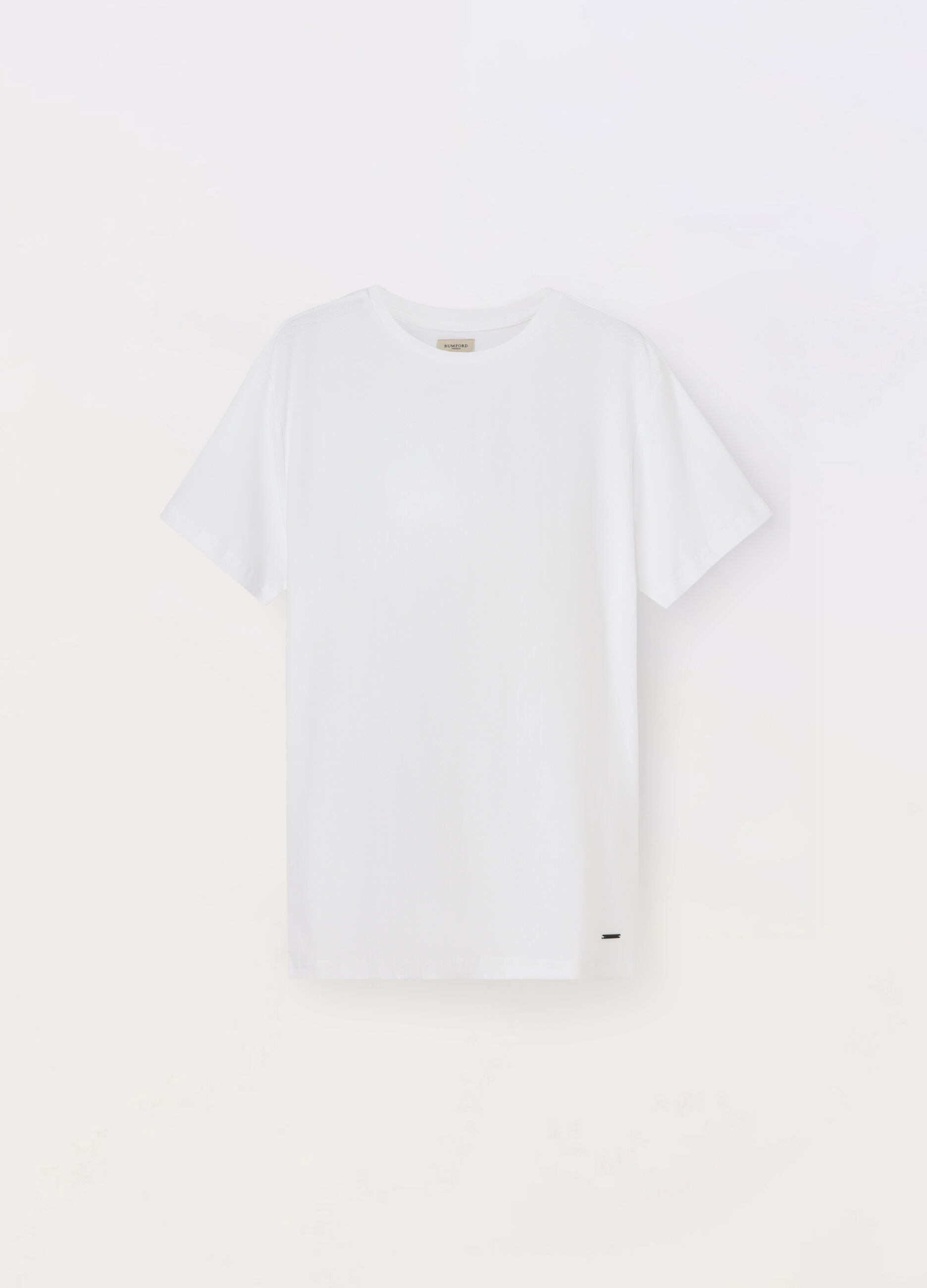 T-shirt in cotone con logo uomo