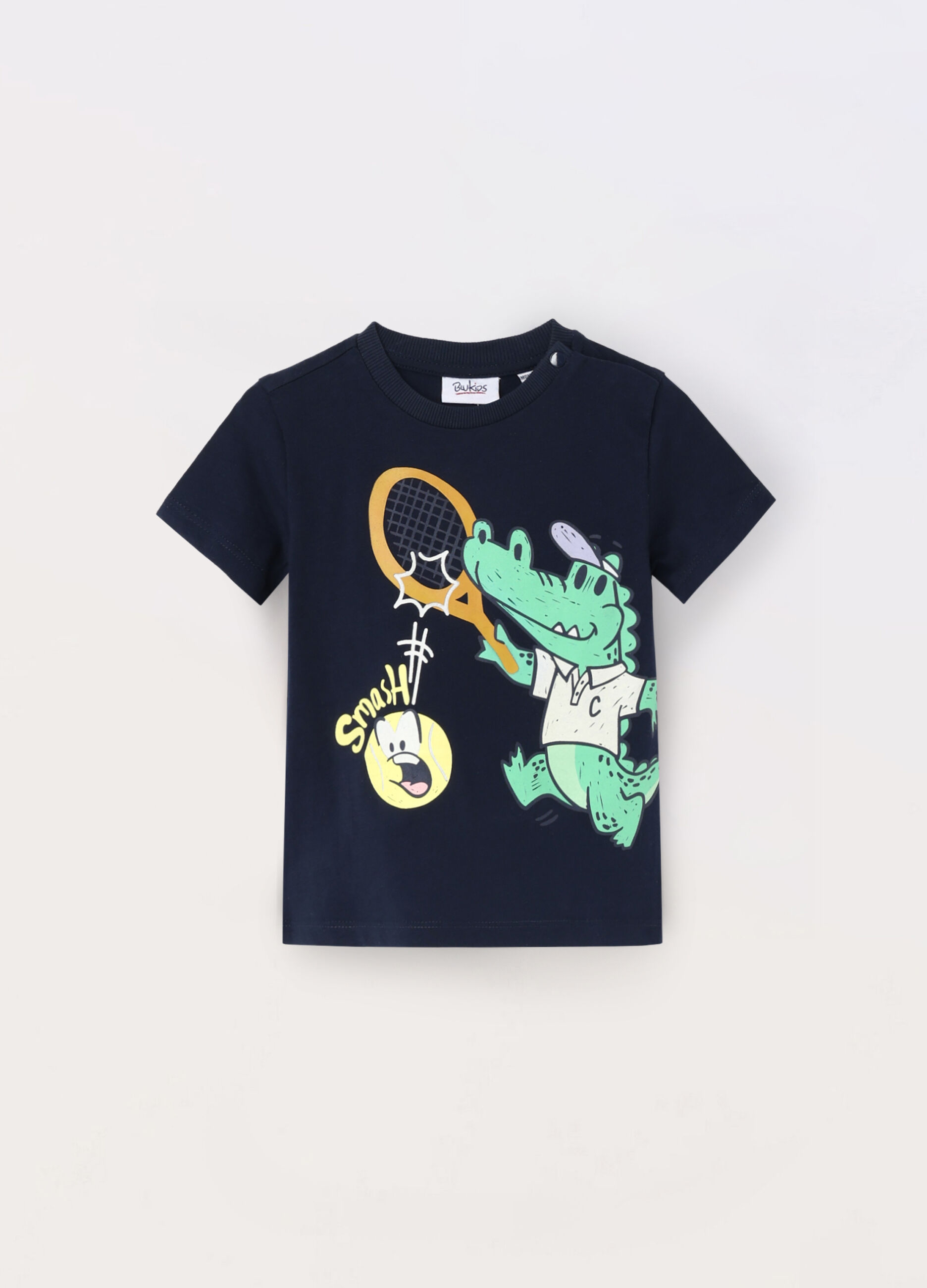 T-shirt in jersey di puro cotone neonato