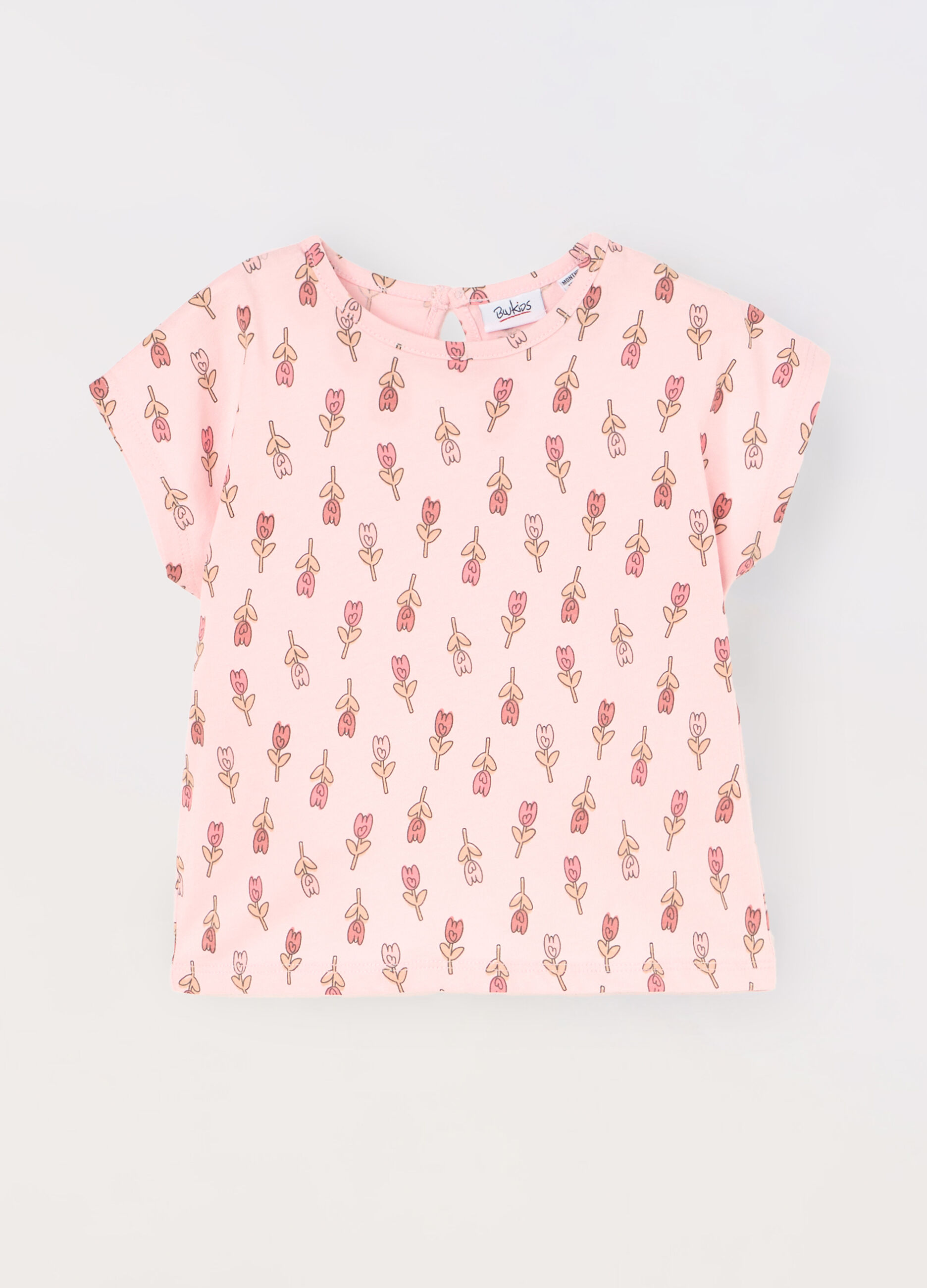 T-shirt in puro cotone neonata