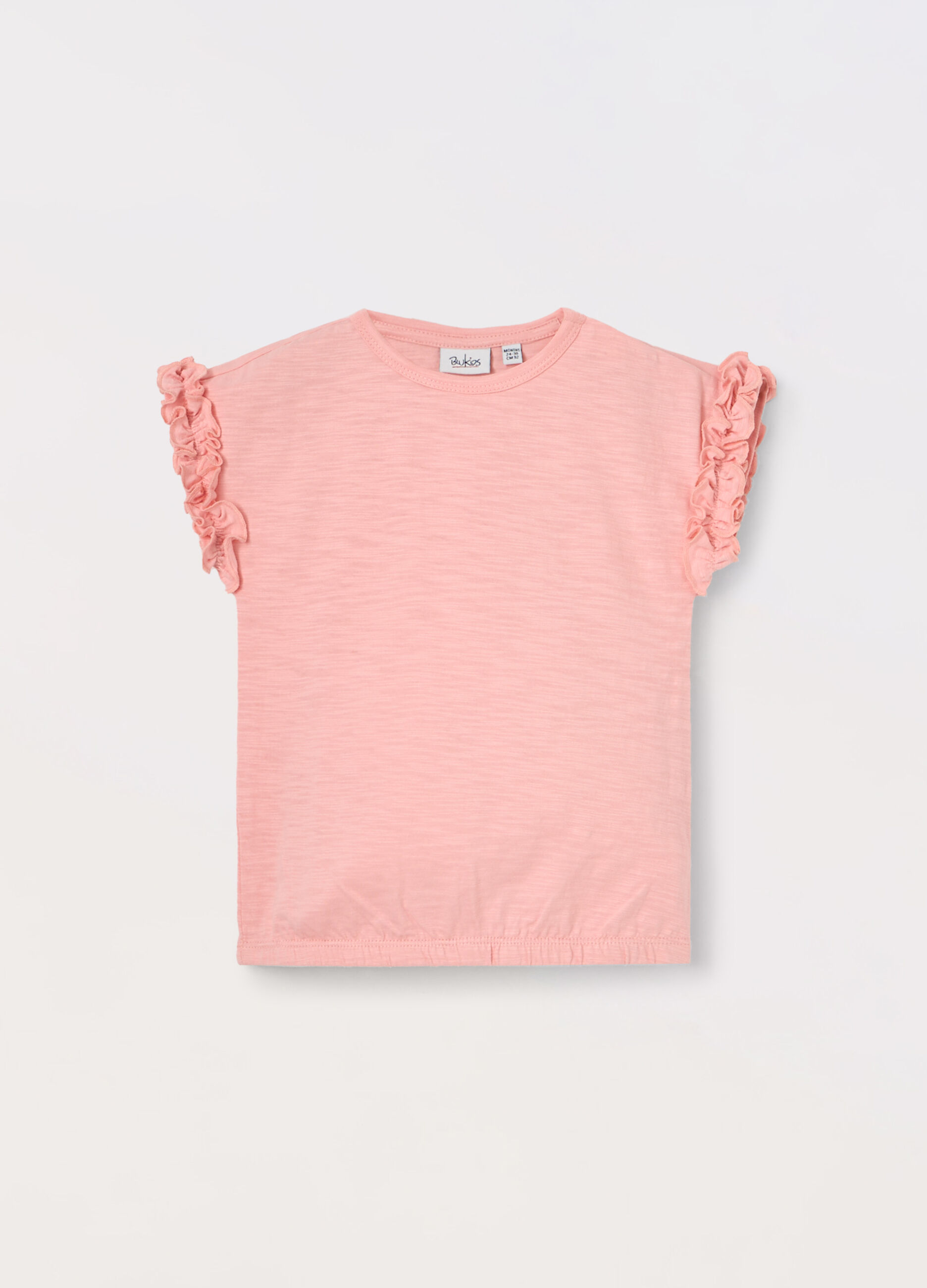 T-shirt in jersey slub neonata