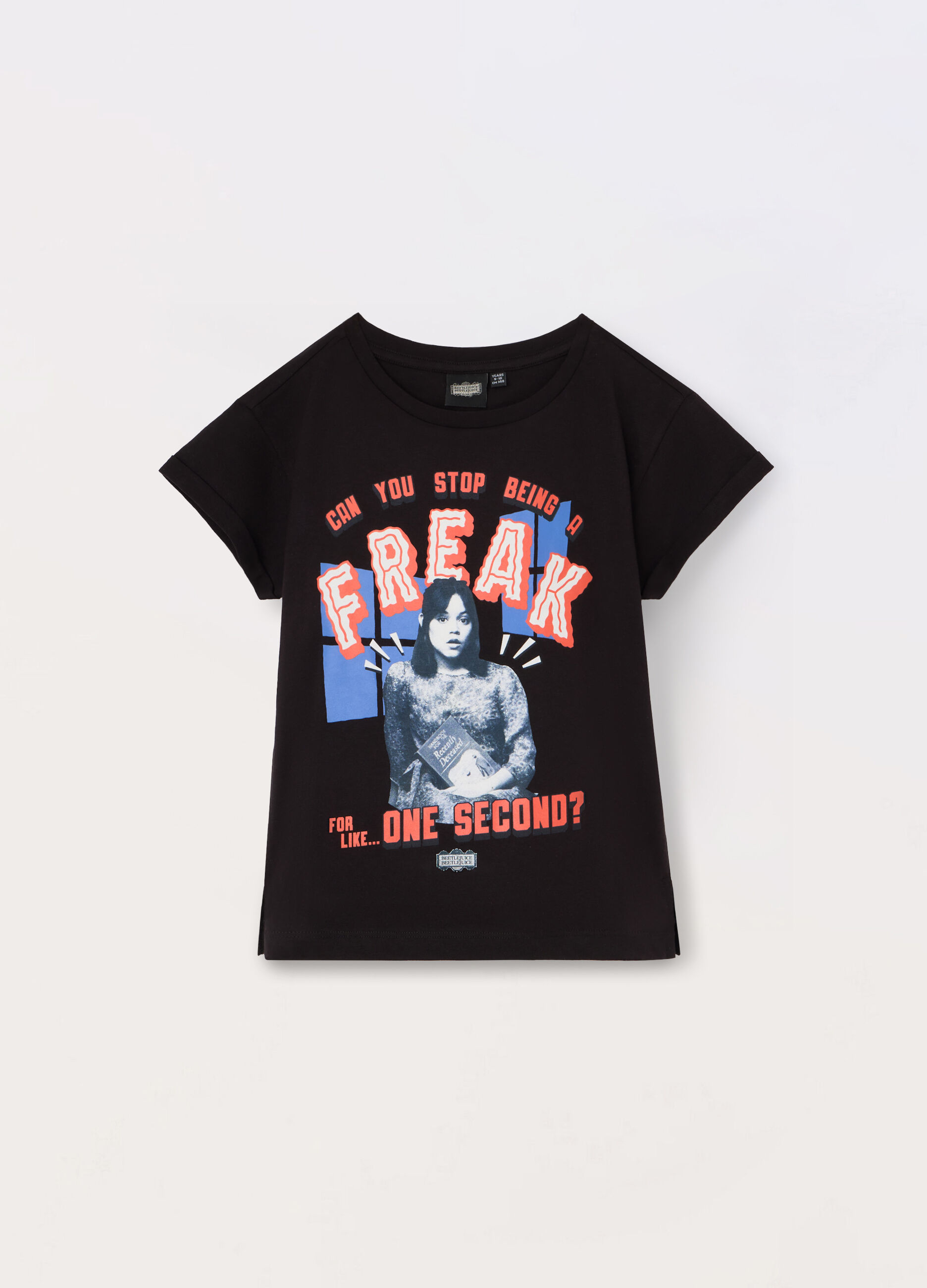T-shirt in jersey di puro cotone ragazza