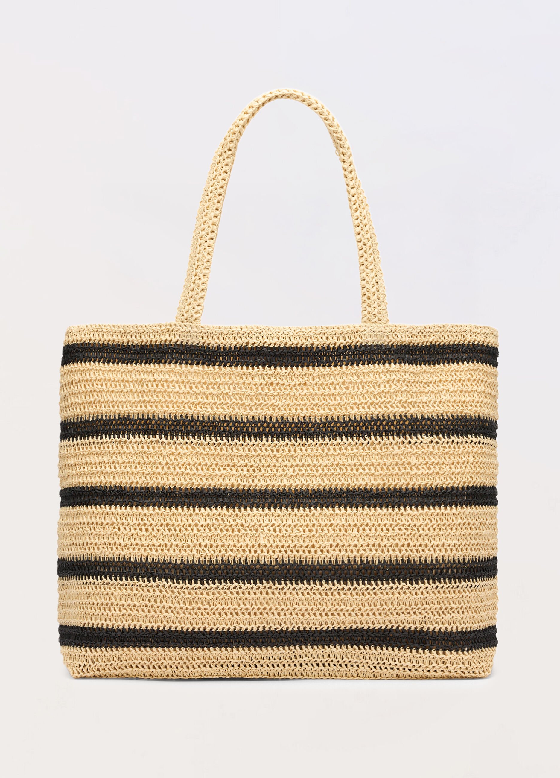 Borsa a righe donna