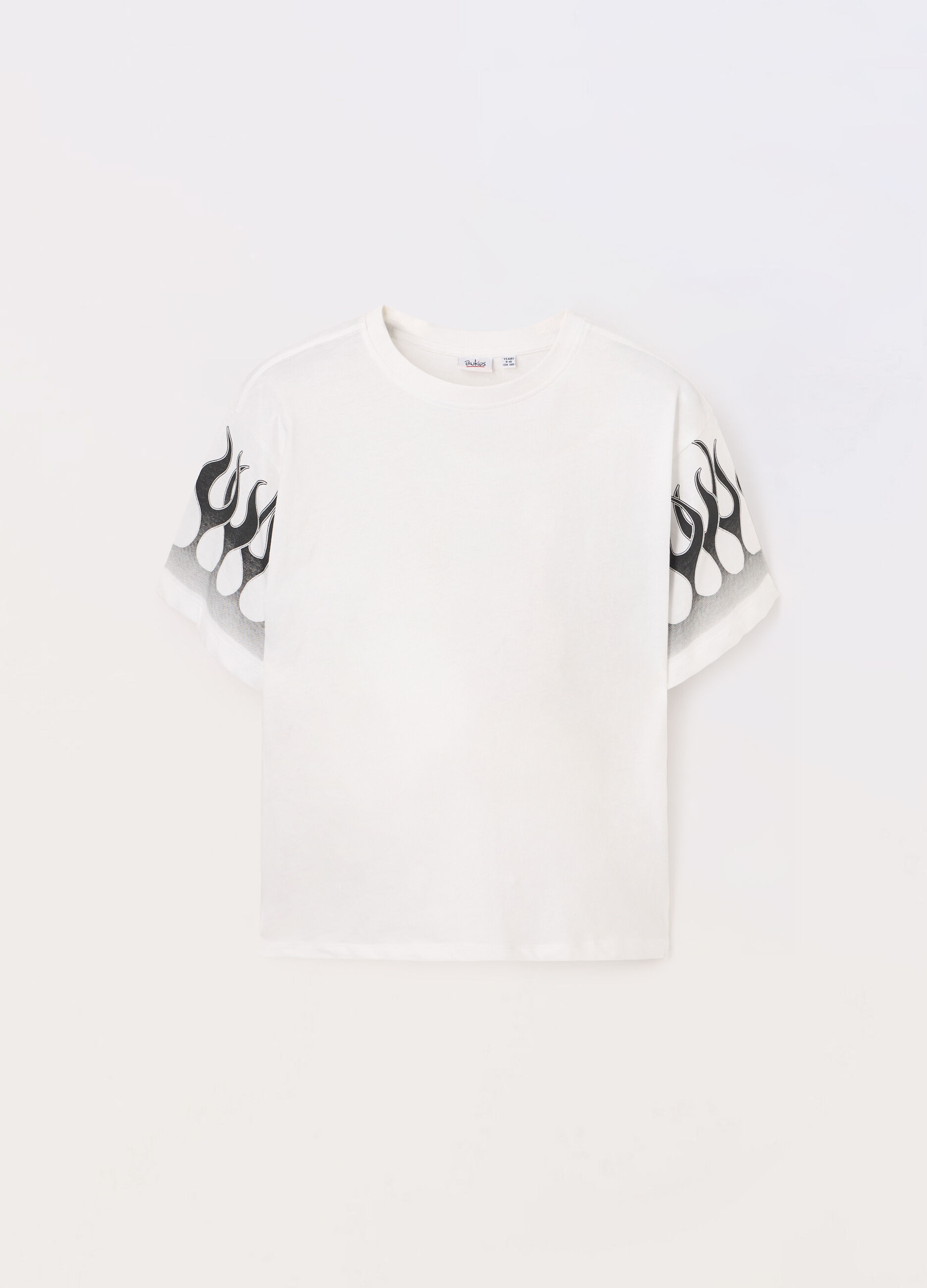 T-shirt in jersey di puro cotone ragazzo