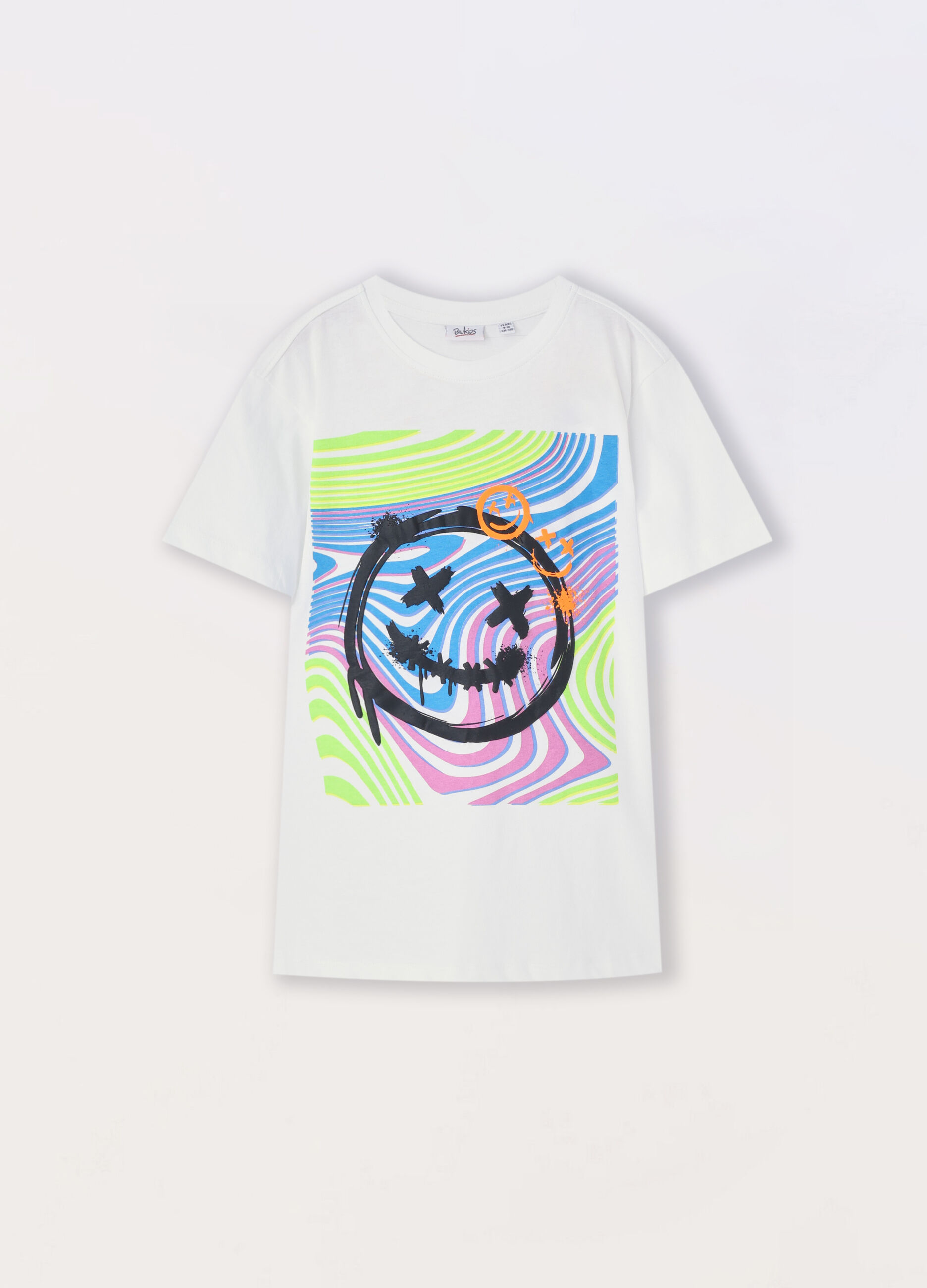 T-shirt in jersey di puro cotone ragazzo