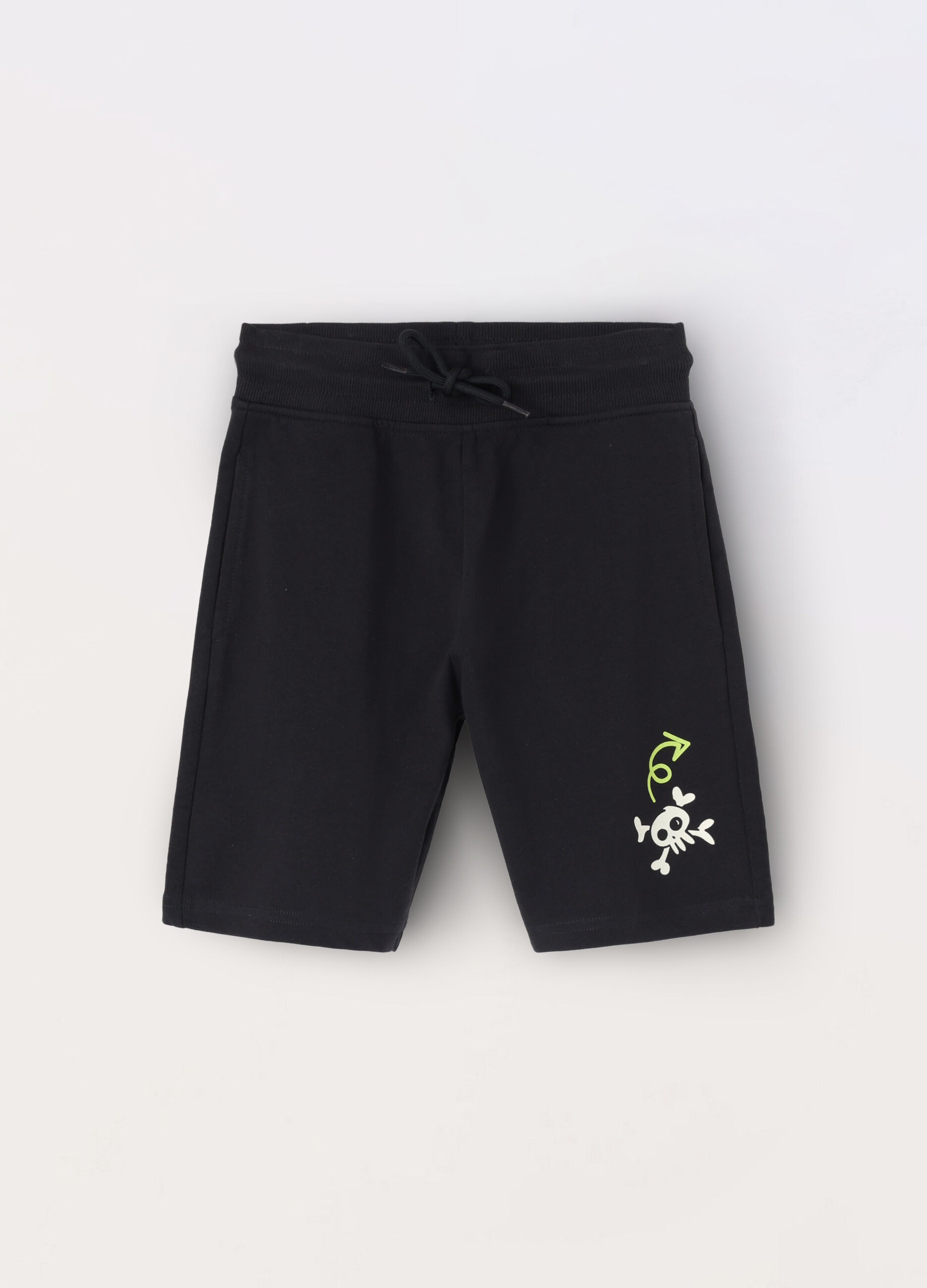 Bermuda in french terry di puro cotone bambino