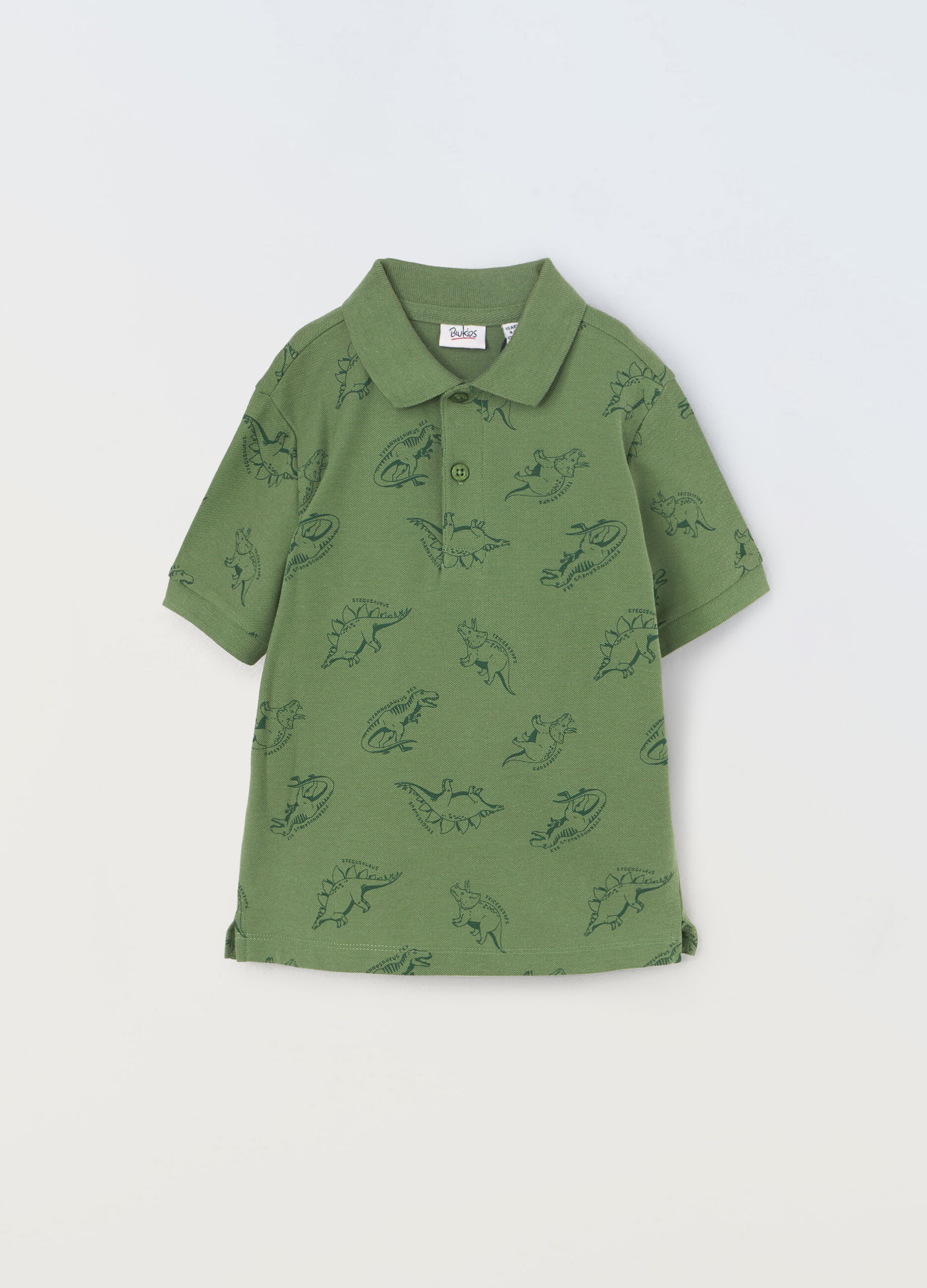 Polo in puro cotone Piquet bambino