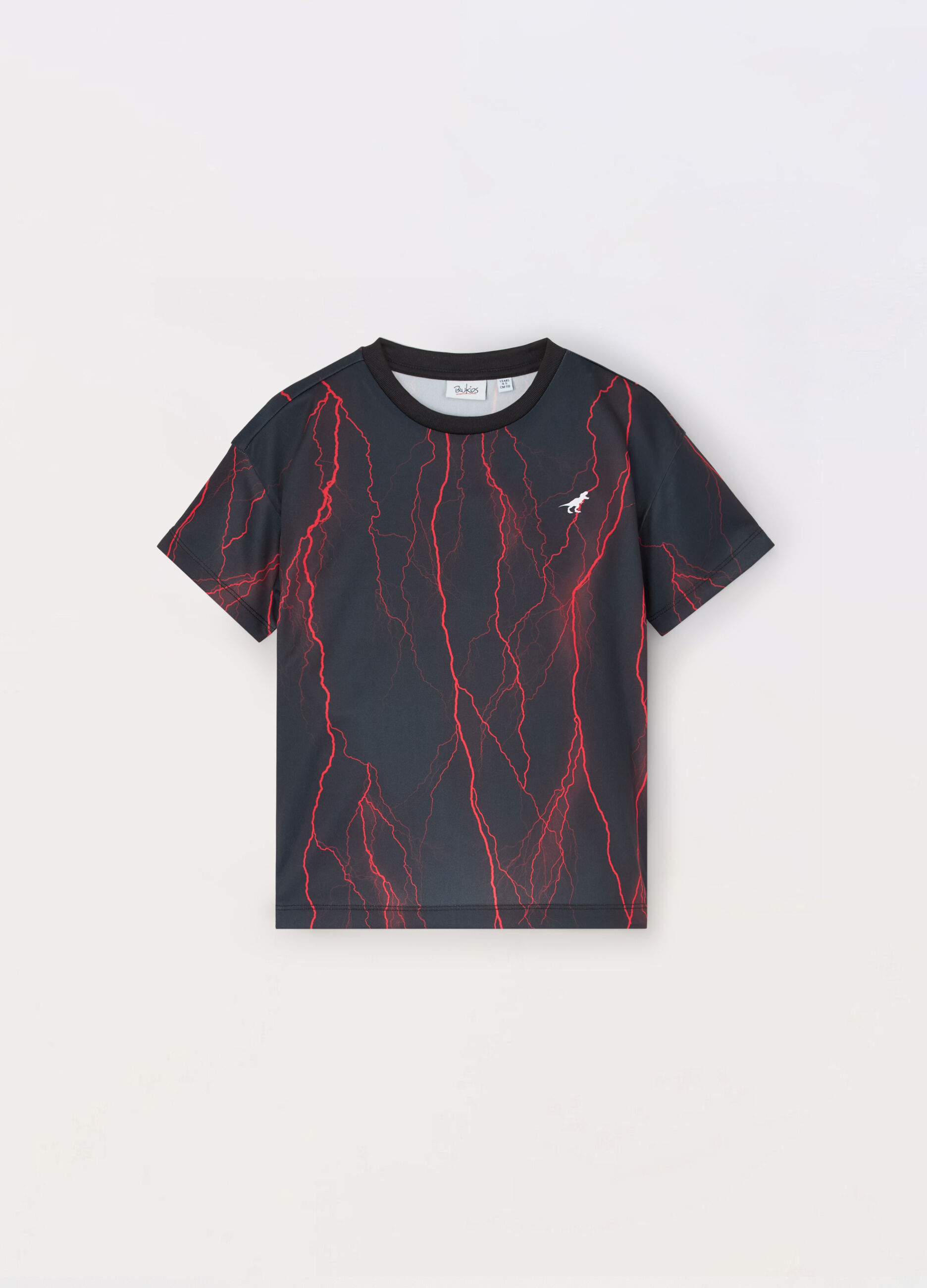 T-shirt in mesh bambino