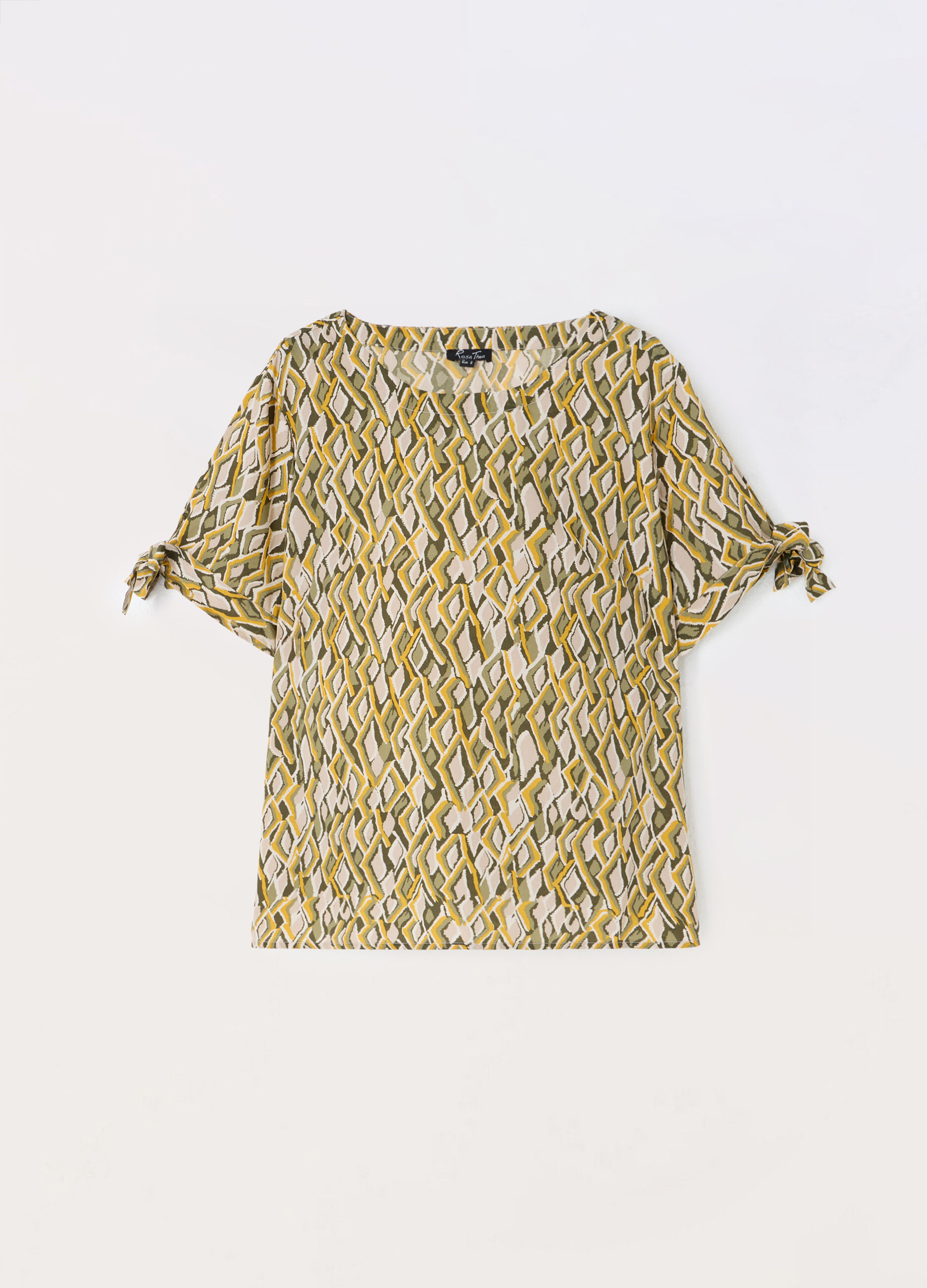 Busa con stampa donna curvy