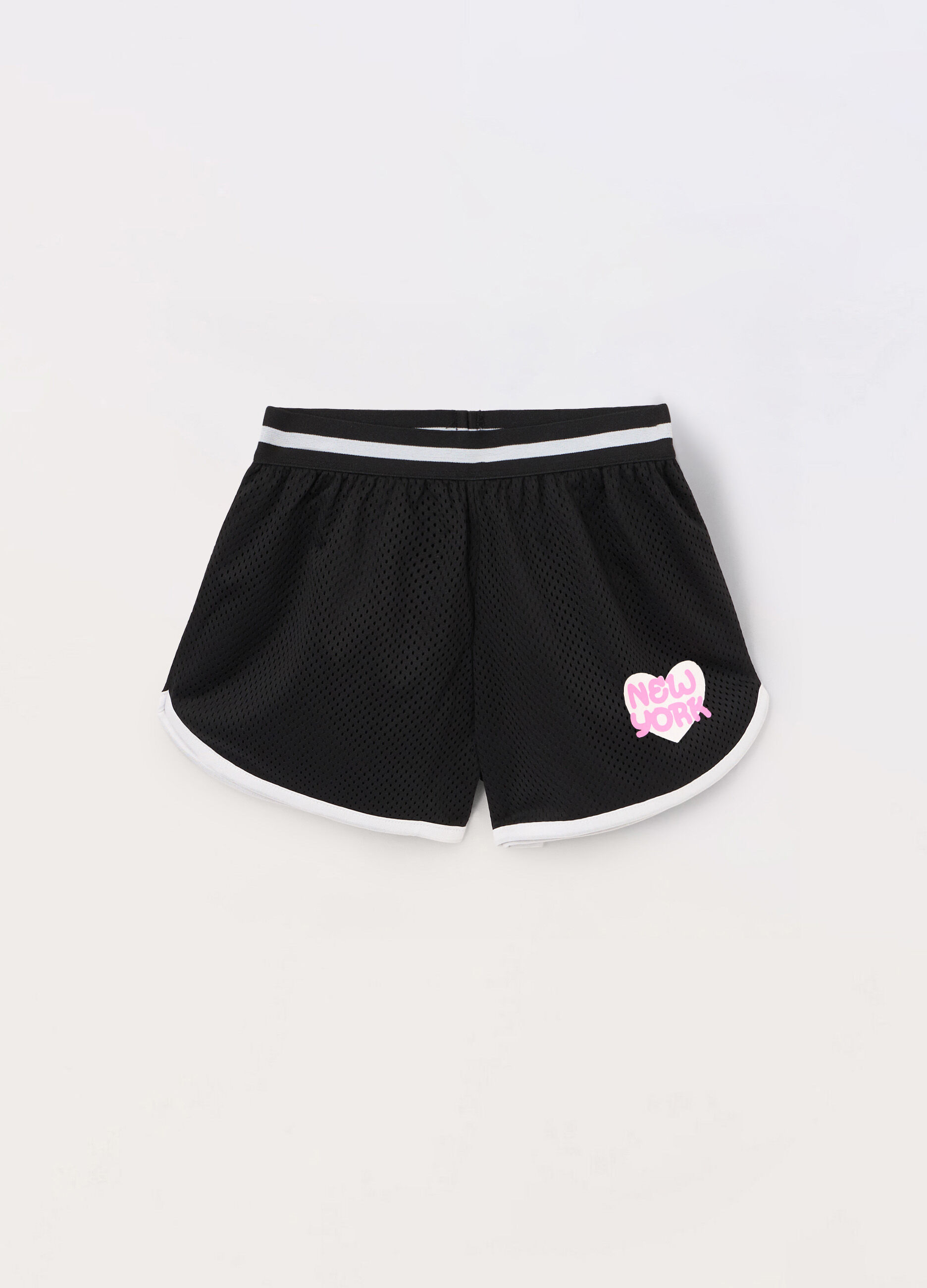 Shorts mesh bambina