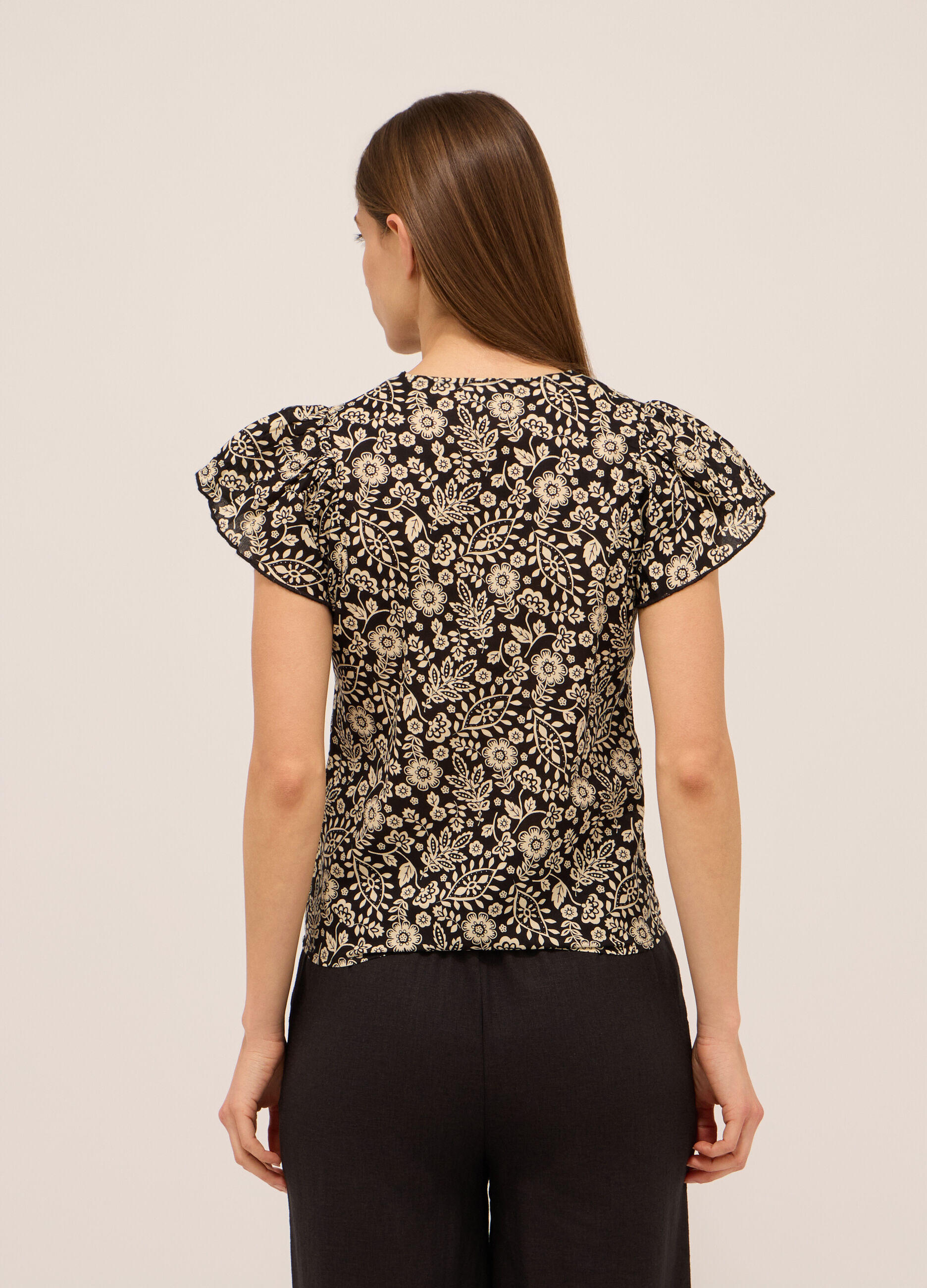 Blusa in puro cotone voile donna 3 Blusa in puro cotone voile donna