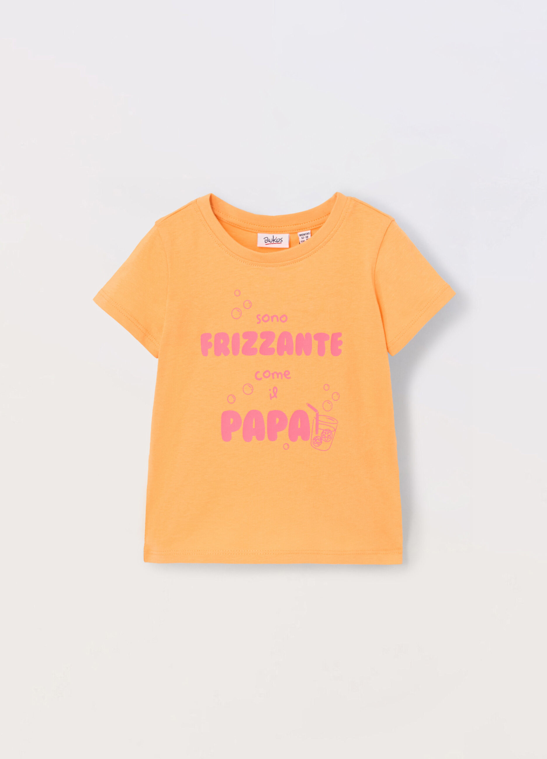 T-shirt in jersey di puro cotone neonata