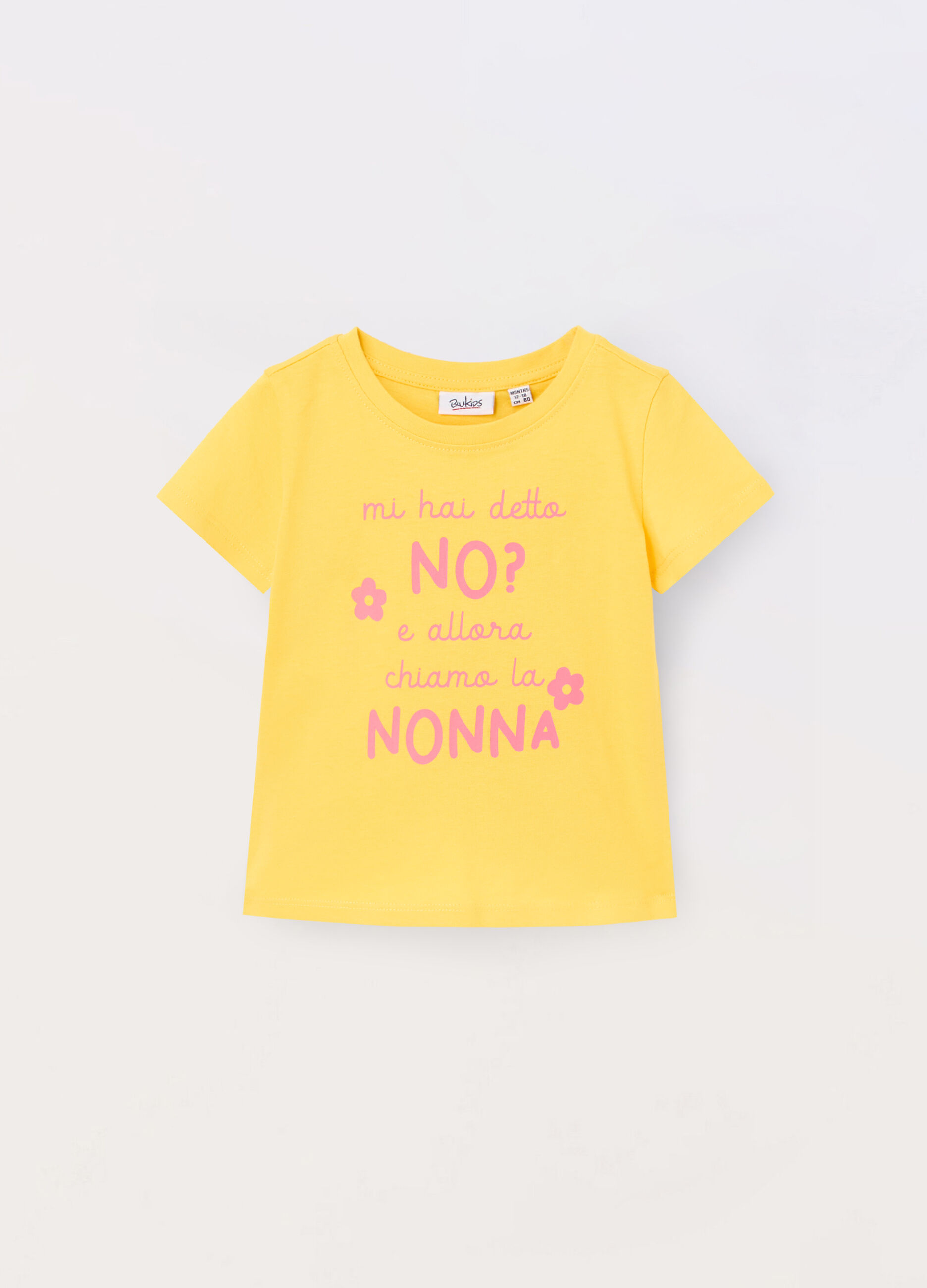 T-shirt in jersey di puro cotone neonata