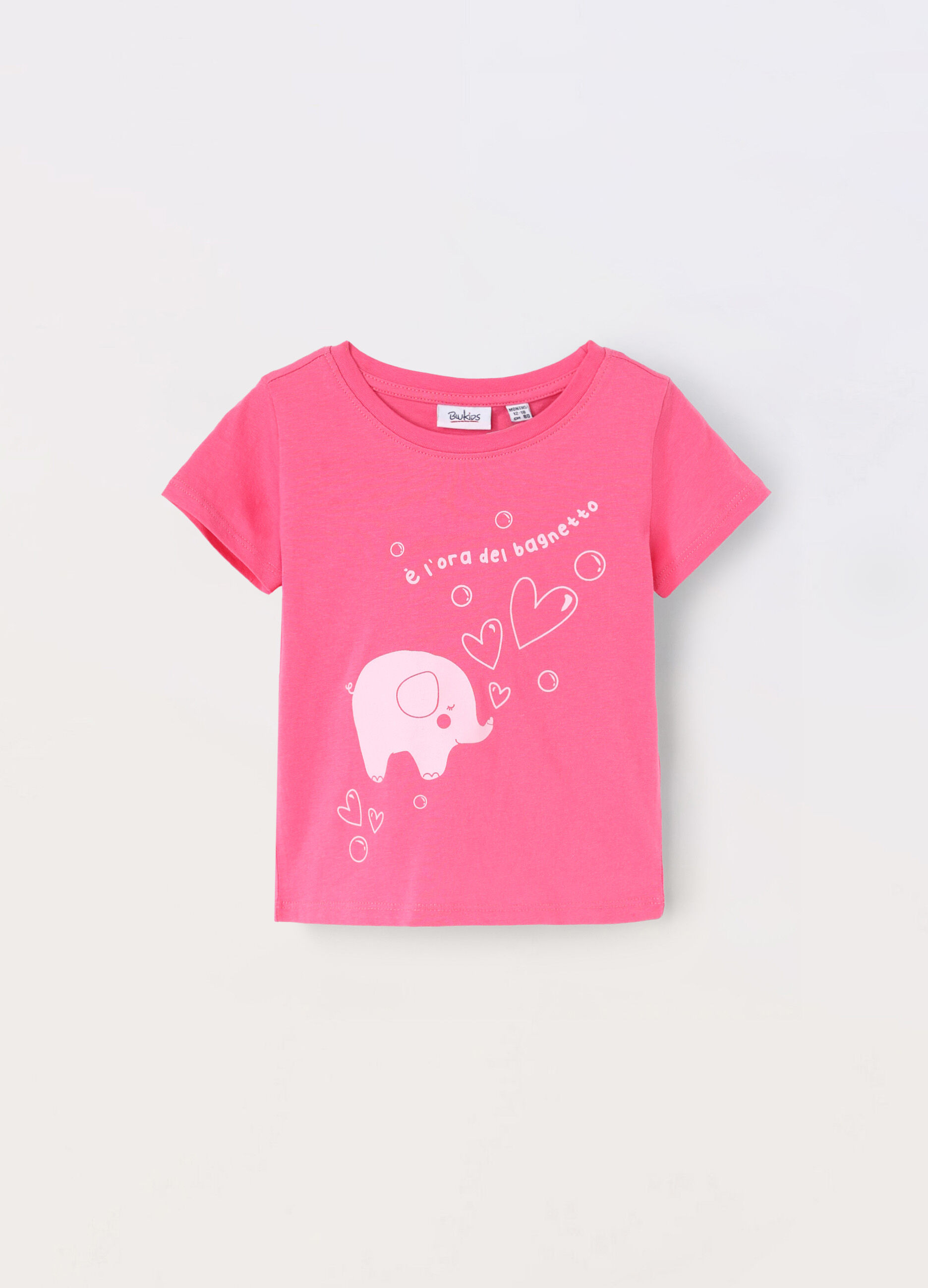 T-shirt in jersey di puro cotone neonata