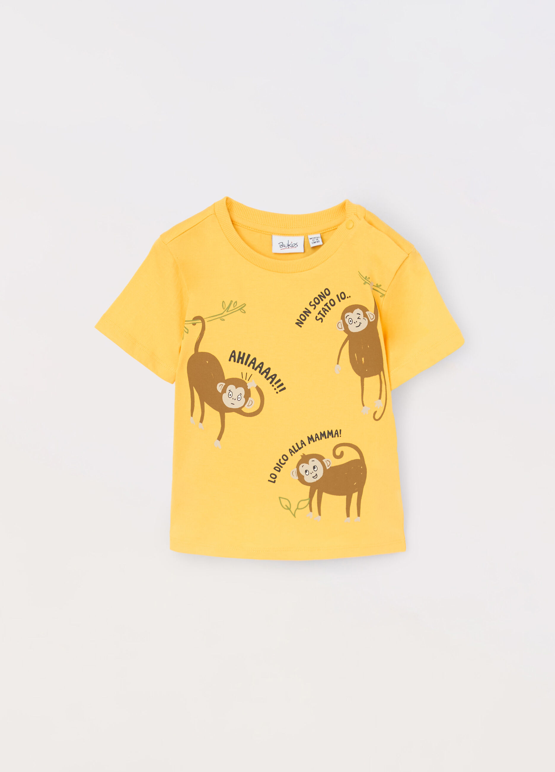 T-shirt in puro cotone neonato