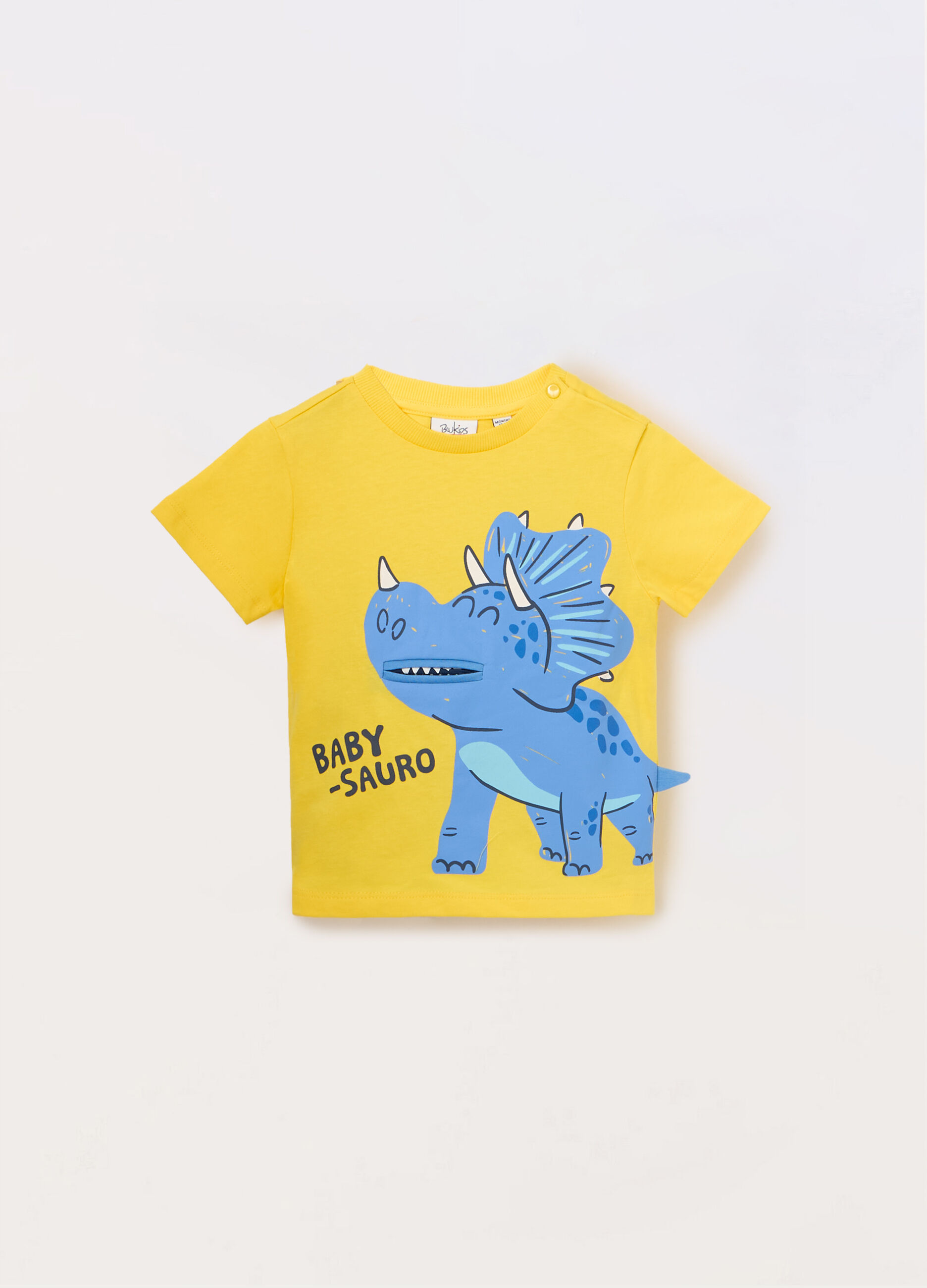 T-shirt in jersey di puro cotone neonato