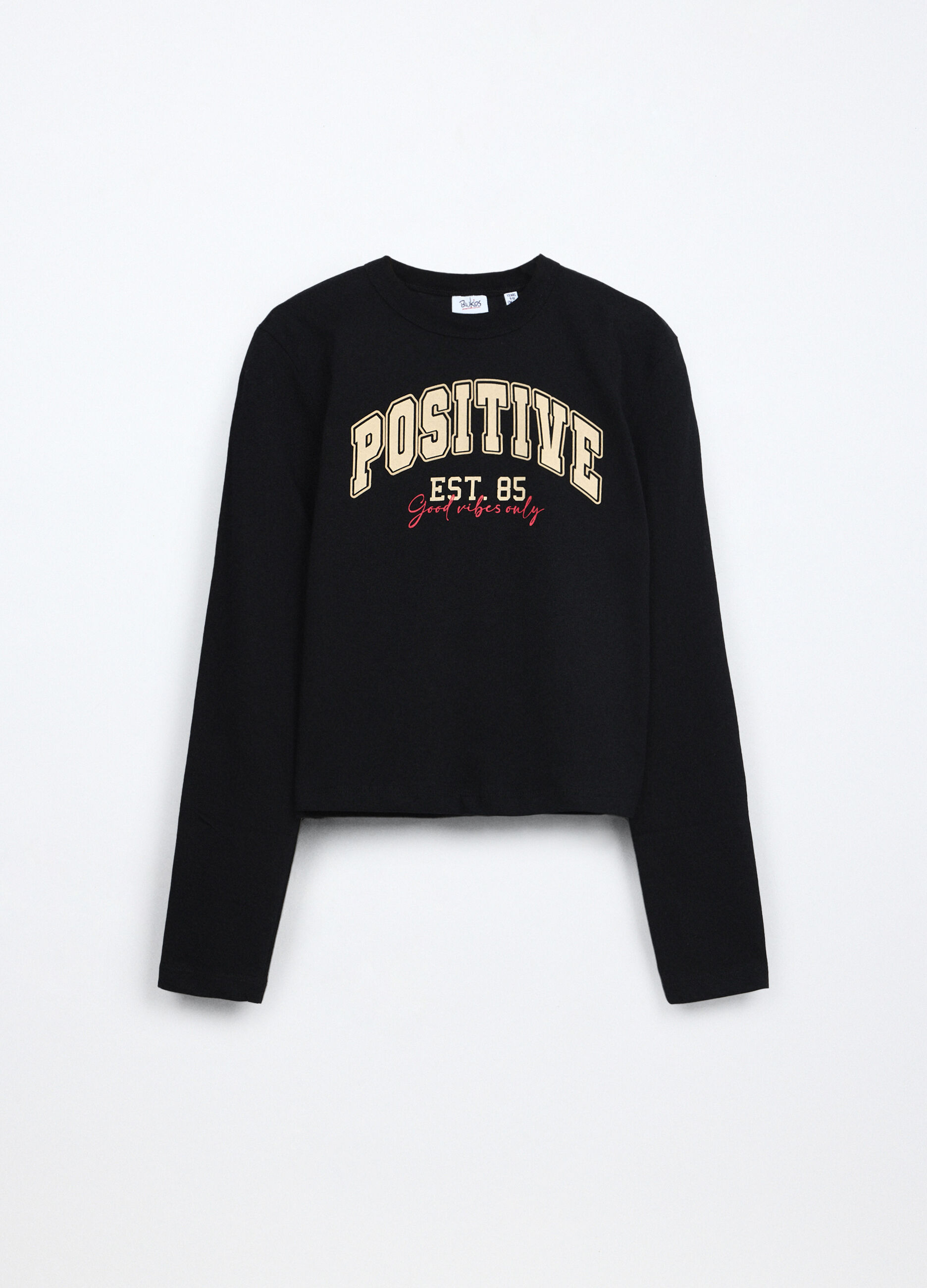 T-shirt in jersey di puro cotone ragazza