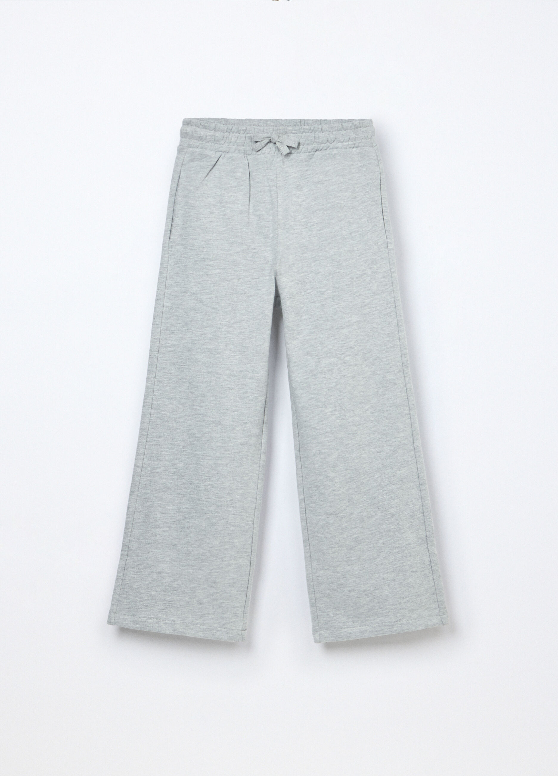 Jogger in french terry di puro cotone ragazza