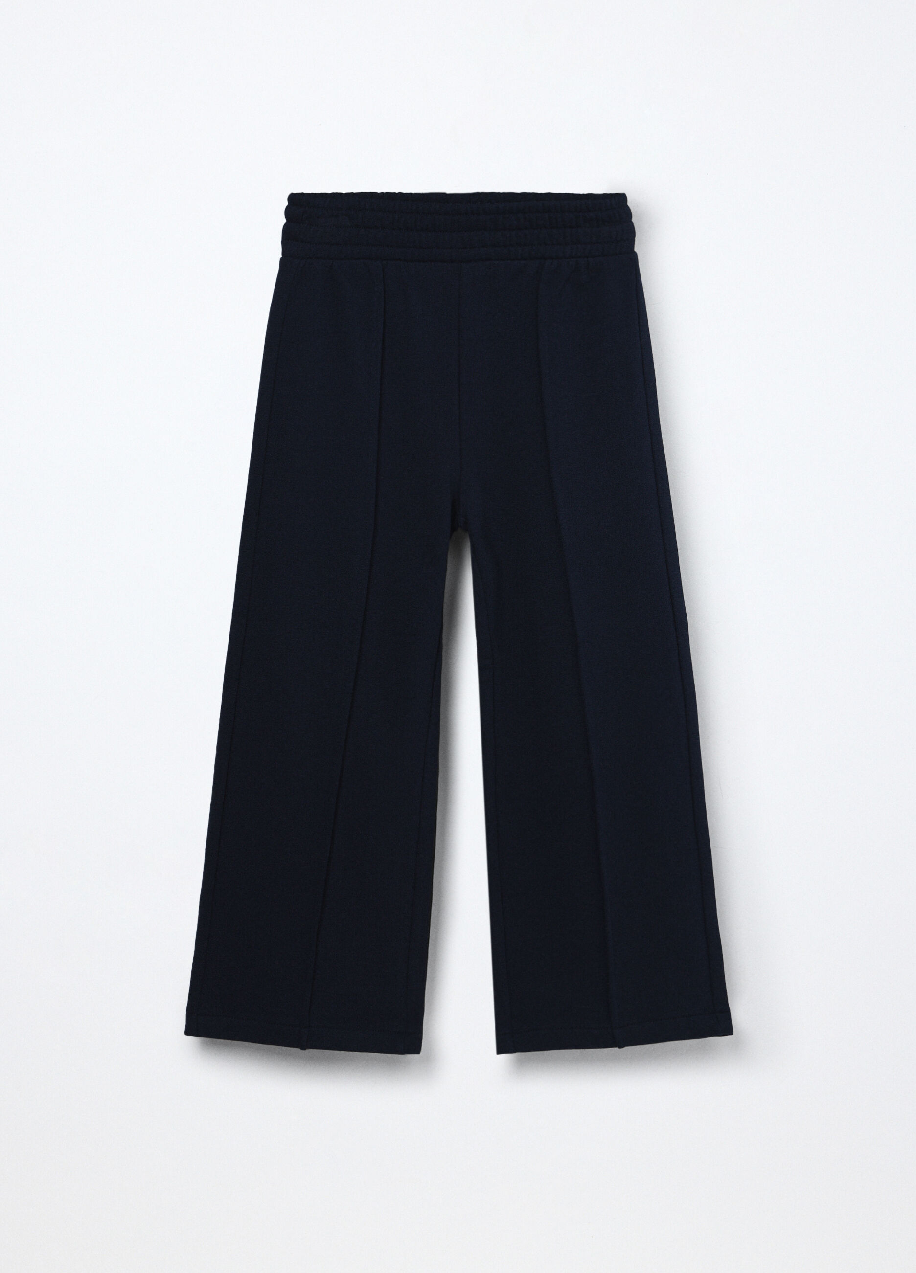 Jogger in french terry di puro cotone bambina