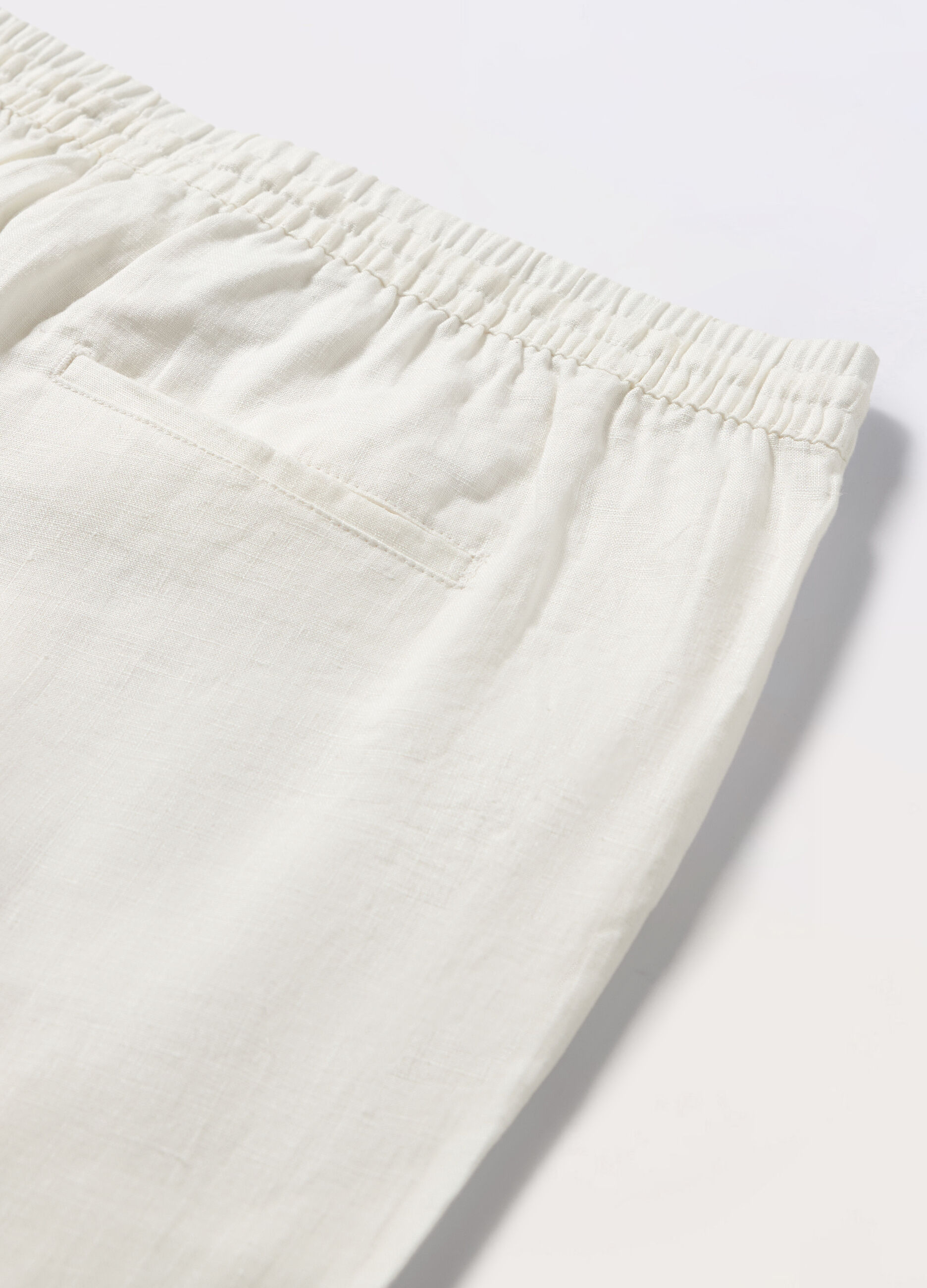 Pantaloni in puro lino donna curvy 3 Pantaloni in puro lino donna curvy
