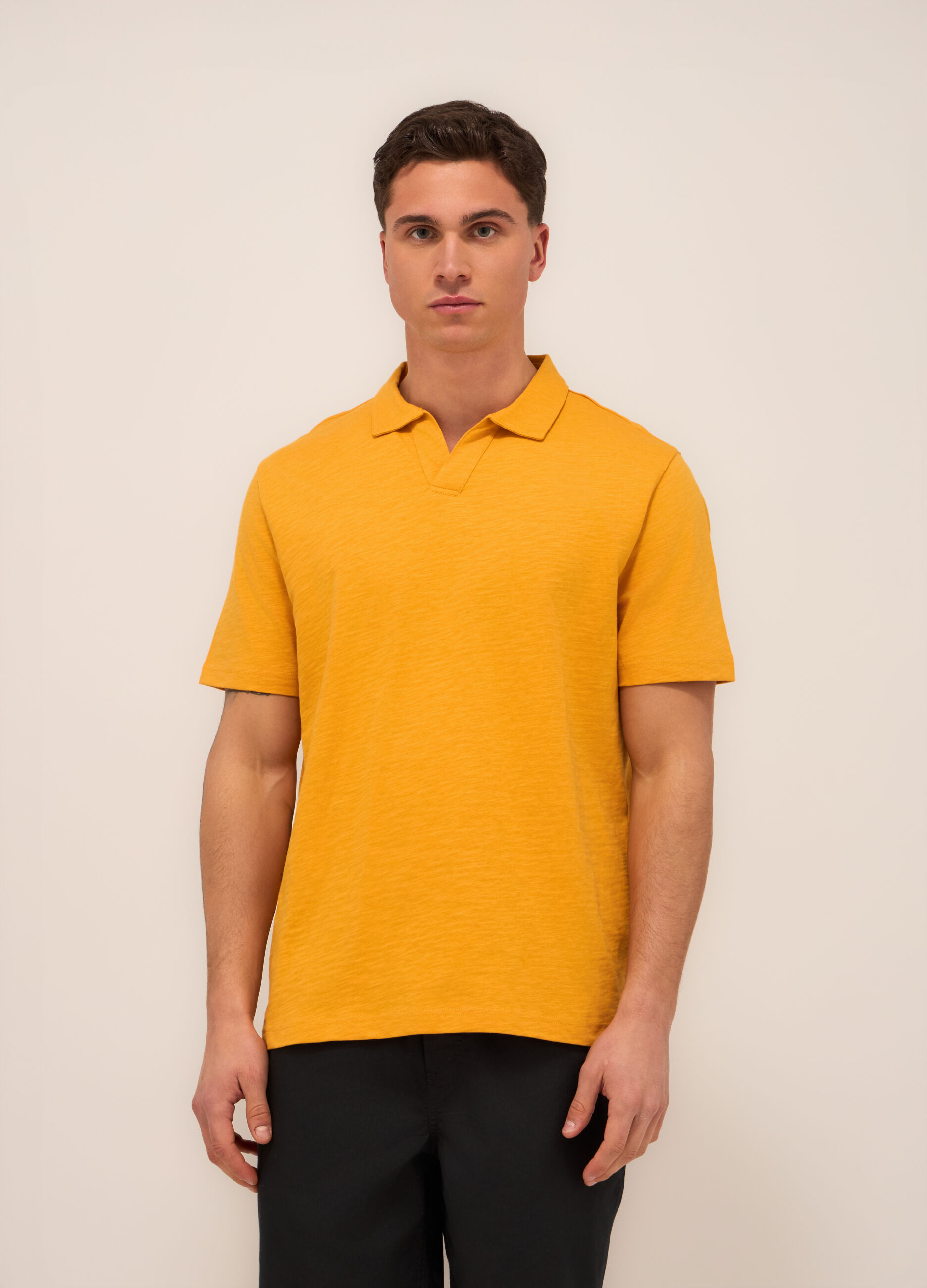 Polo in cotone mÃ©lange uomo