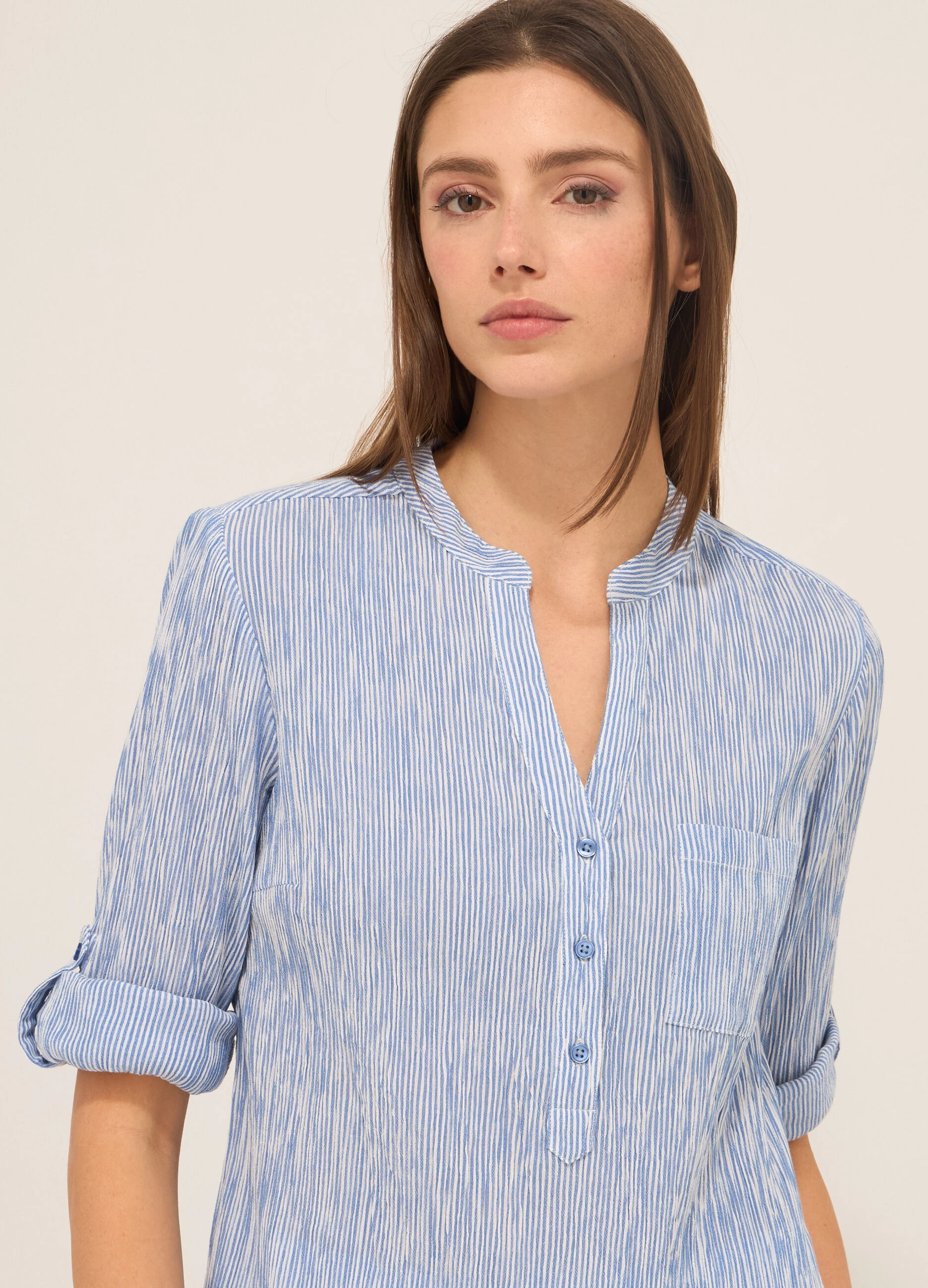 Blusa in puro cotone donna 4 Blusa in puro cotone donna