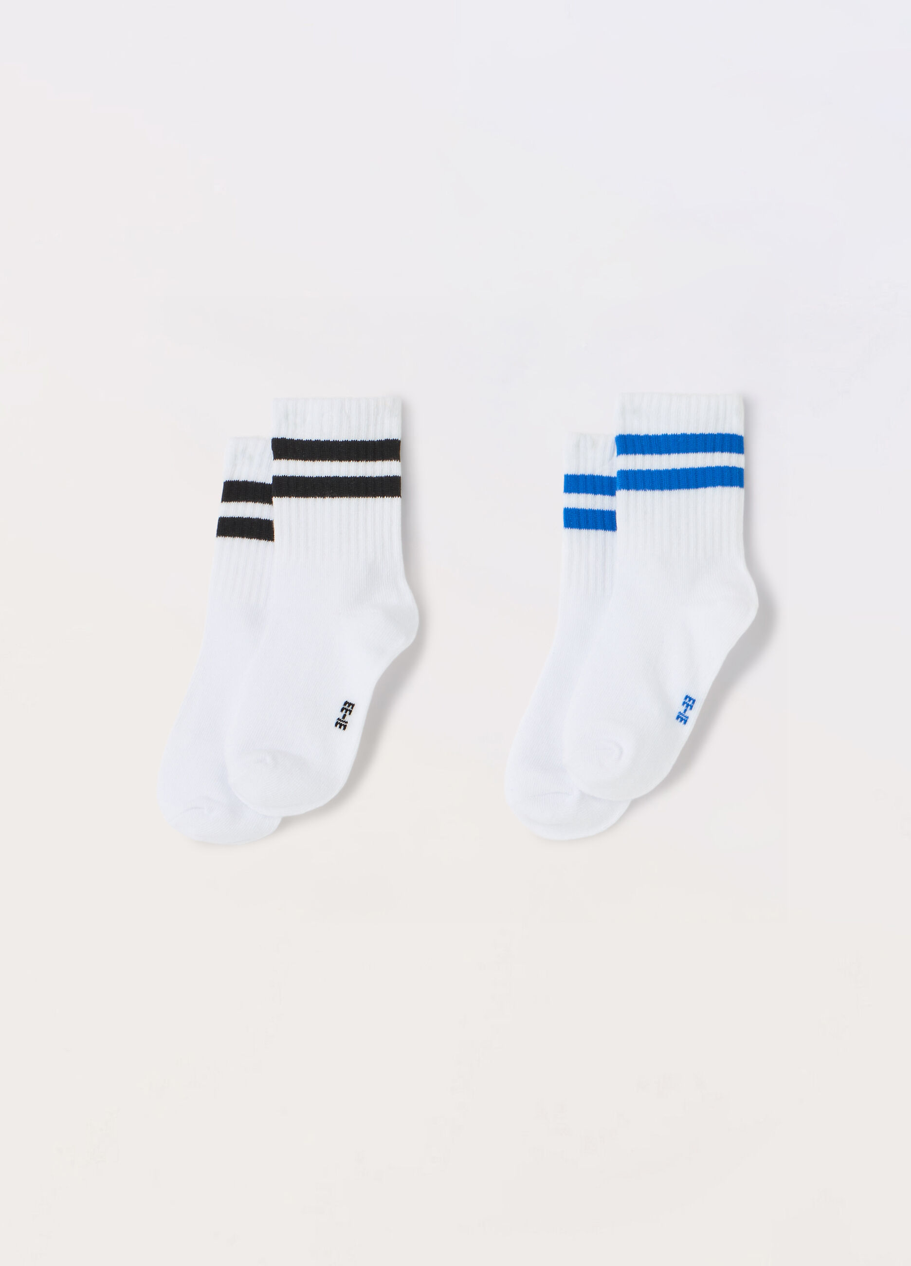 Pack 2 calze misto cotone