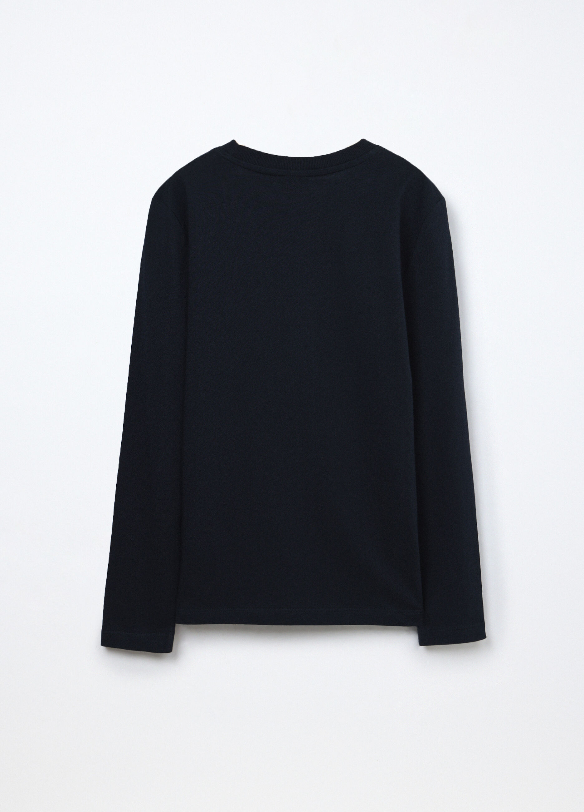 T-shirt a maniche lunghe in puro cotone jersey ragazzo 3 T-shirt a maniche lunghe in puro cotone jersey ragazzo
