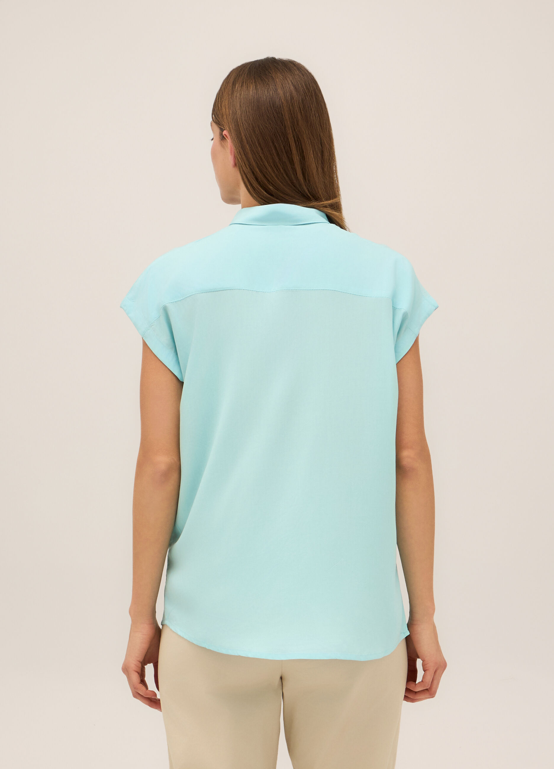 Camicia kimono in pura viscosa donna 3 Camicia kimono in pura viscosa donna