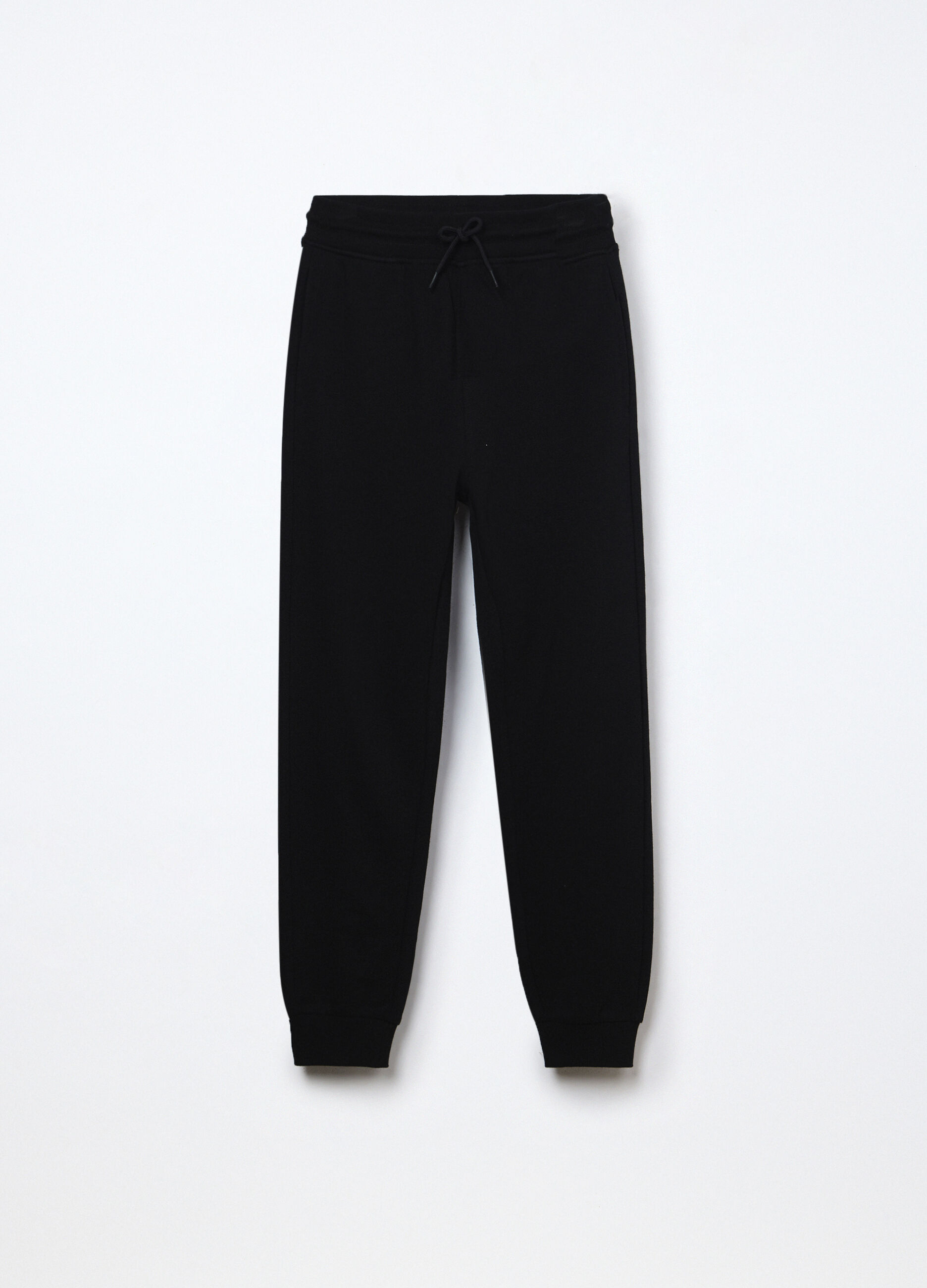 Jogger in french terry di puro cotone ragazzo
