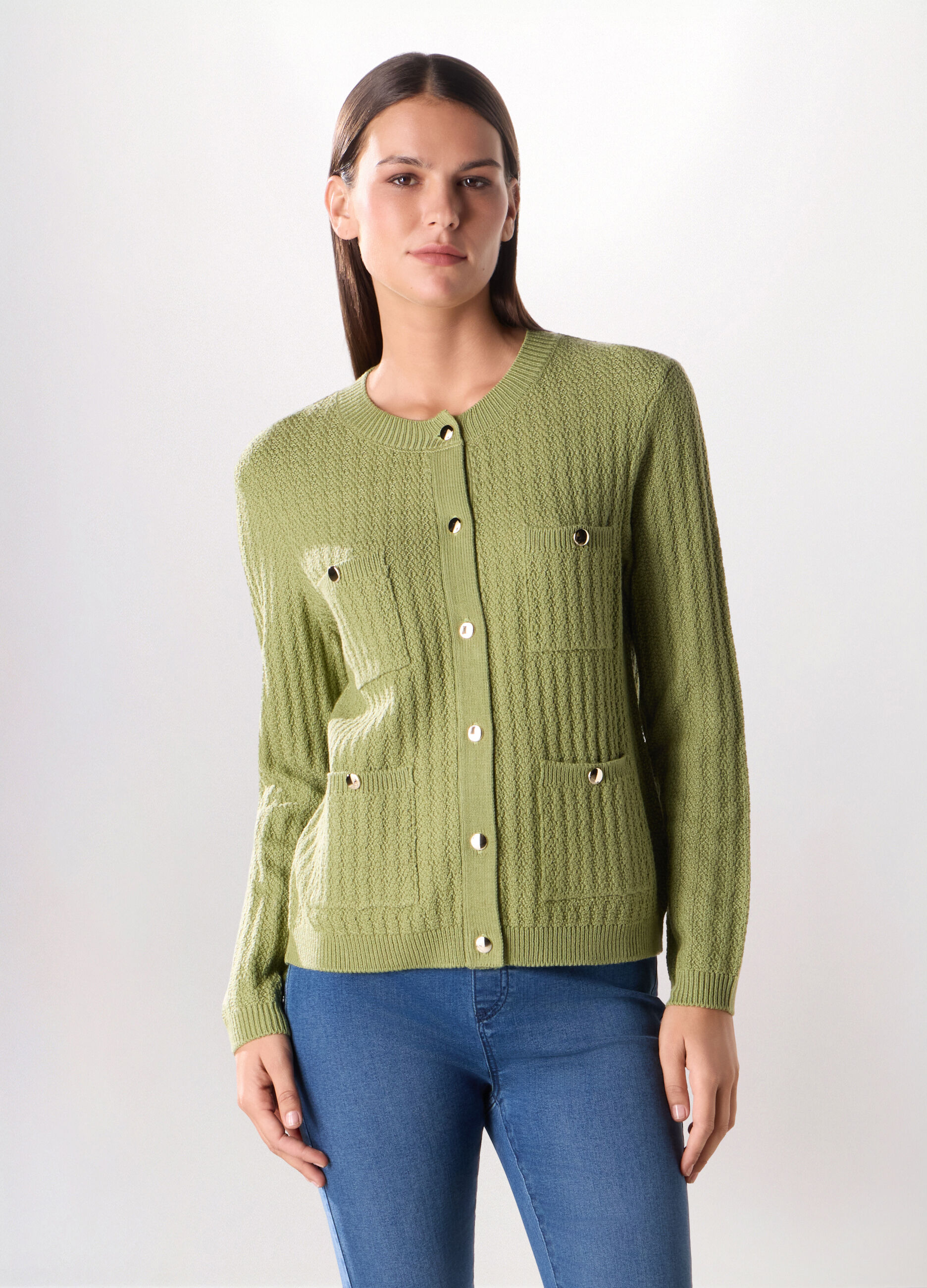 Giacchina tricot donna