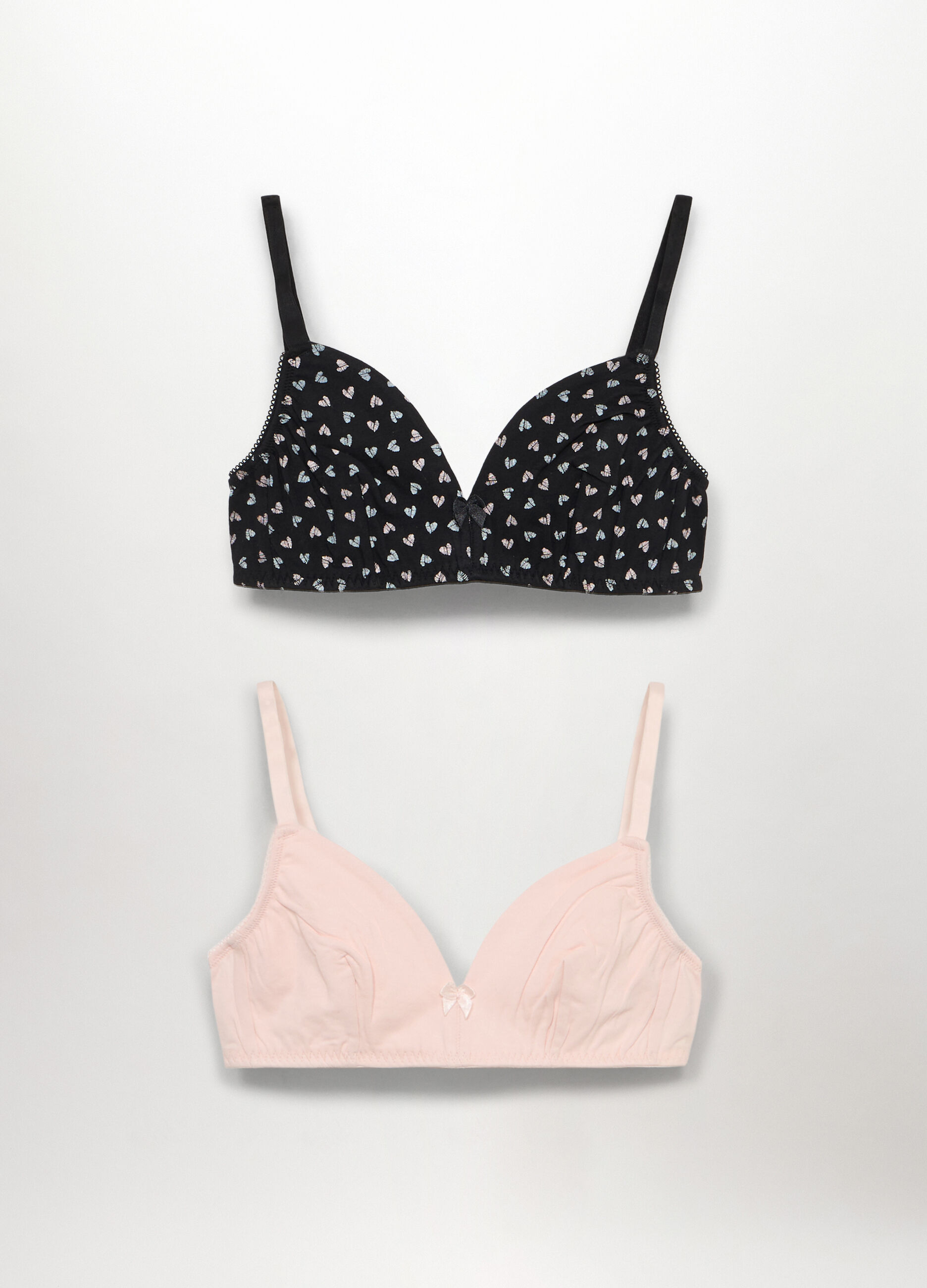 Pack 2 reggiseni a triangolo in jersey stretch