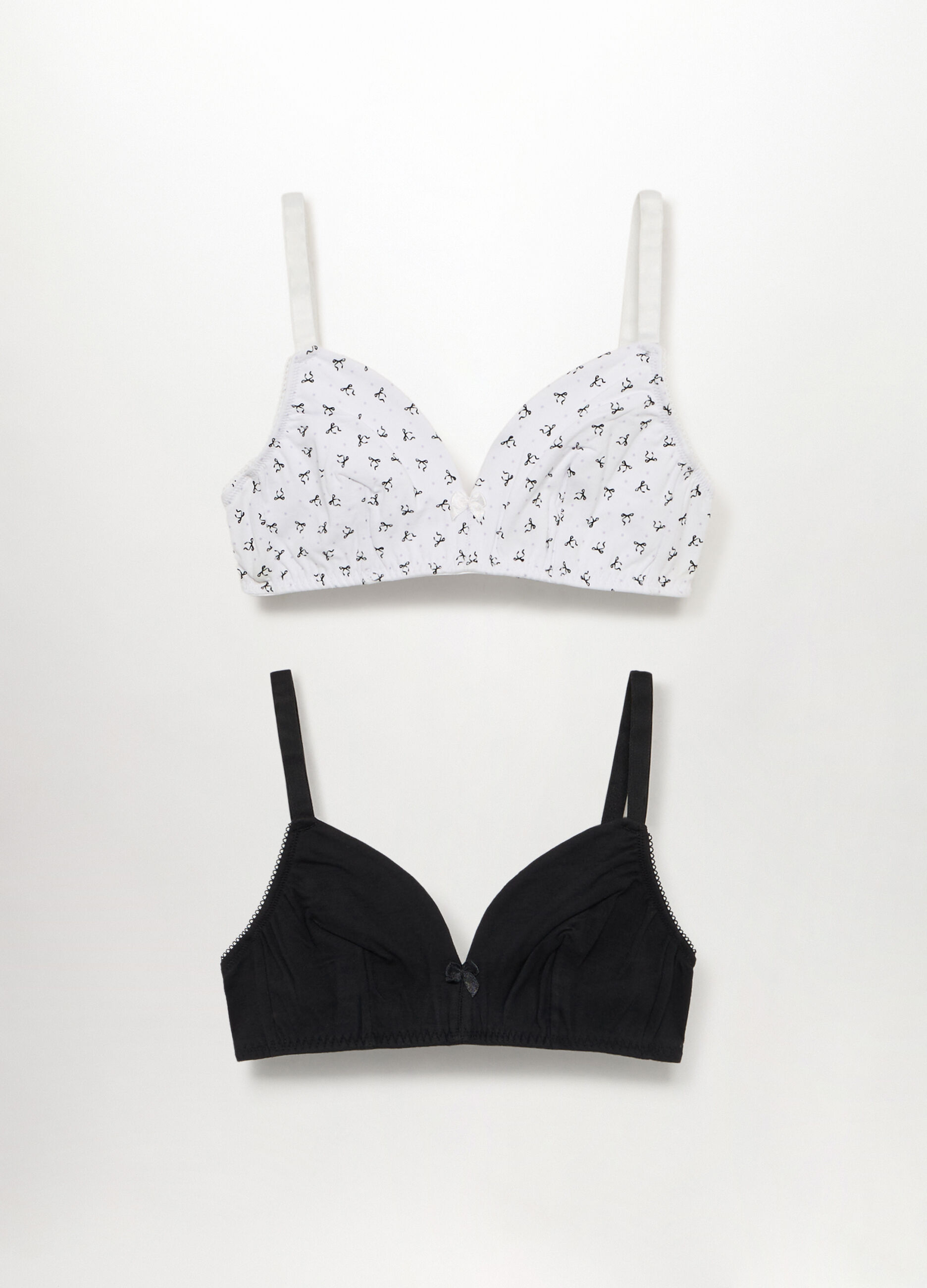 Pack 2 reggiseni a triangolo in jersey stretch