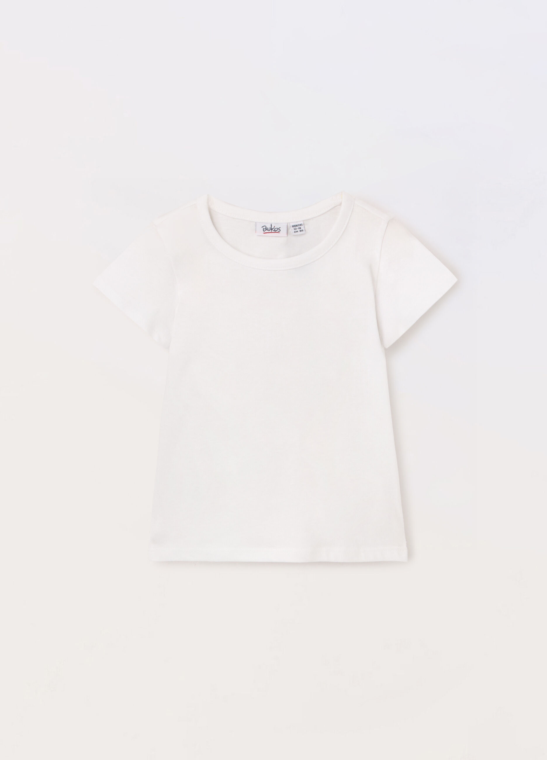 T-shirt in jersey di puro cotone neonata