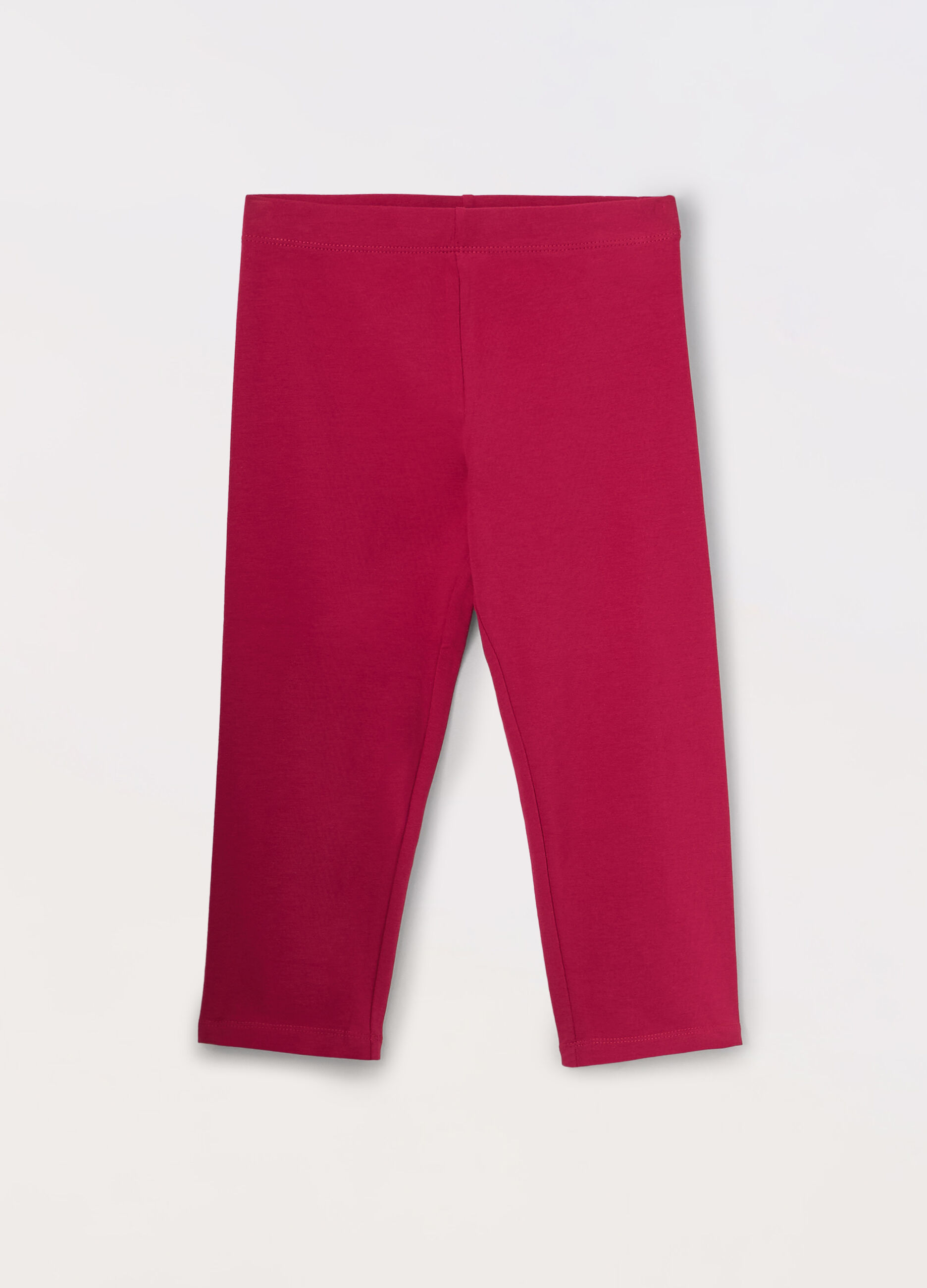 Leggings capri in jersey di cotone stretch ragazza
