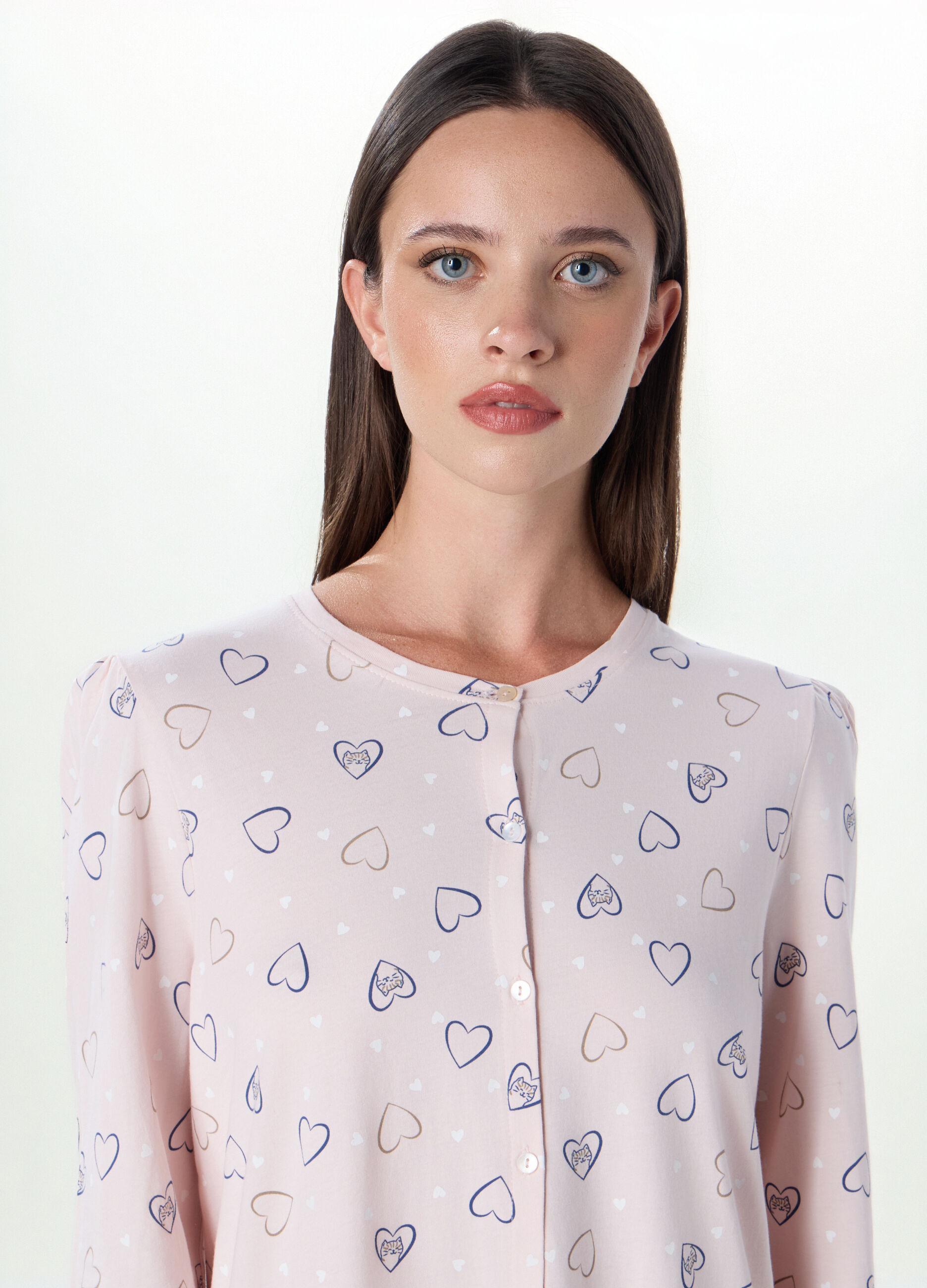 Camicia da notte in puro cotone donna 4 Camicia da notte in puro cotone donna