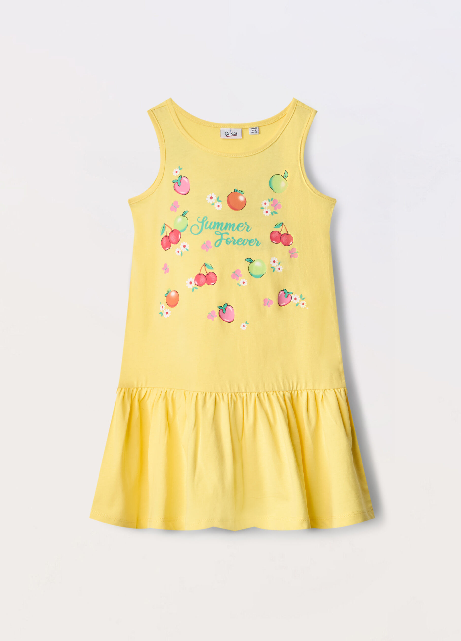 Vestito in jersey di puro cotone bambina