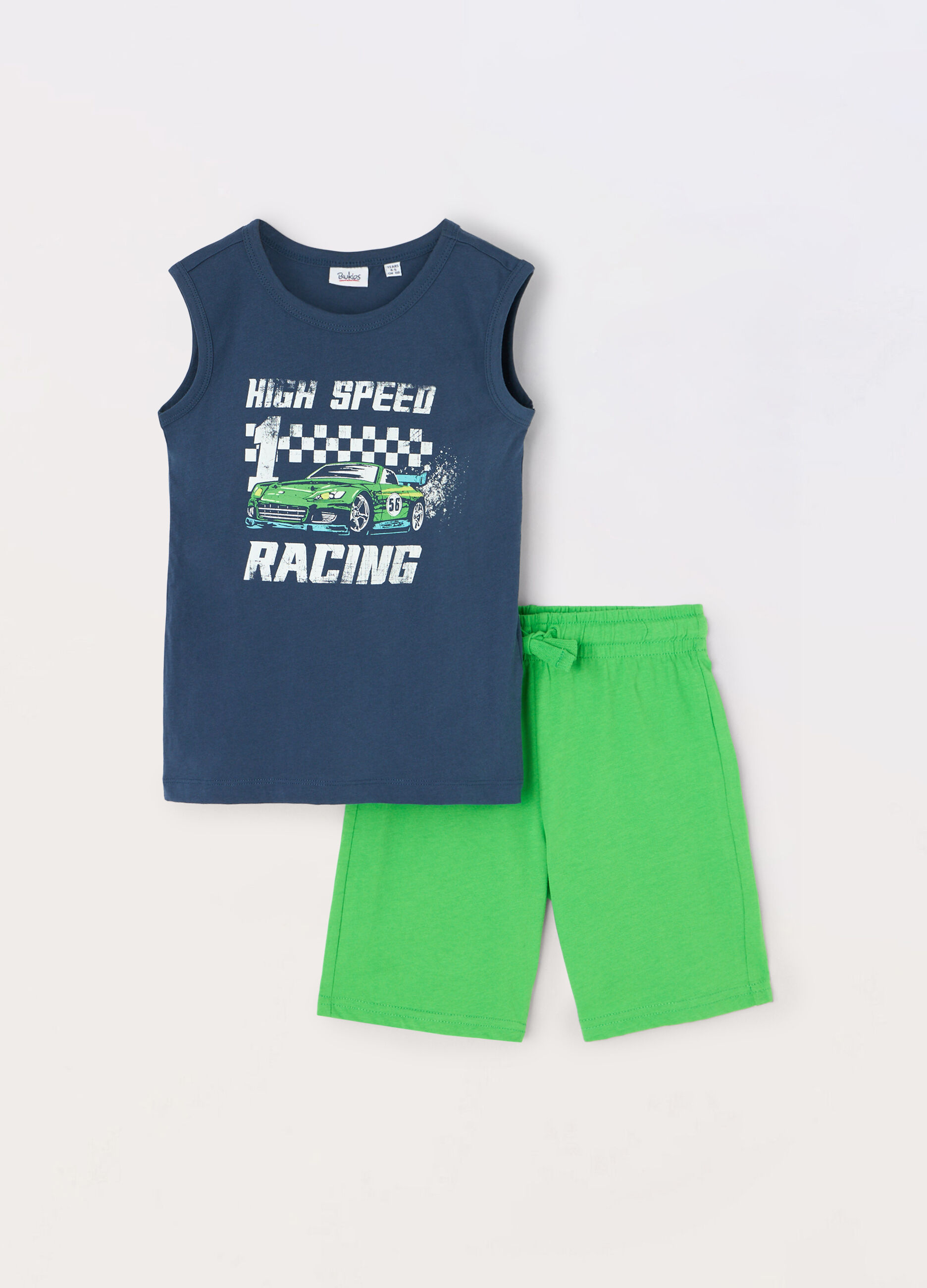 Jogging set in puro cotone bambino