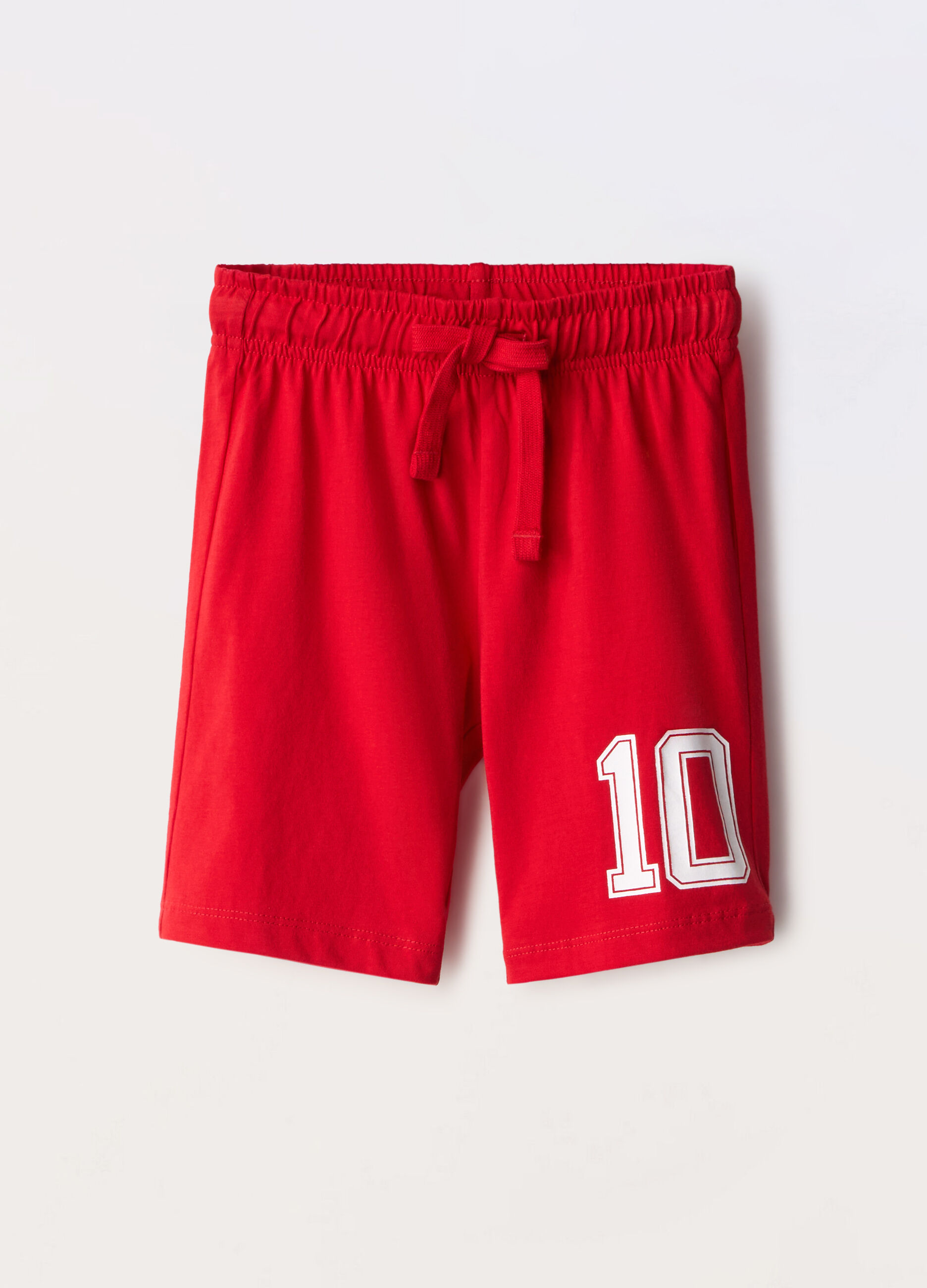 Shorts in jersey di puro cotone bambino