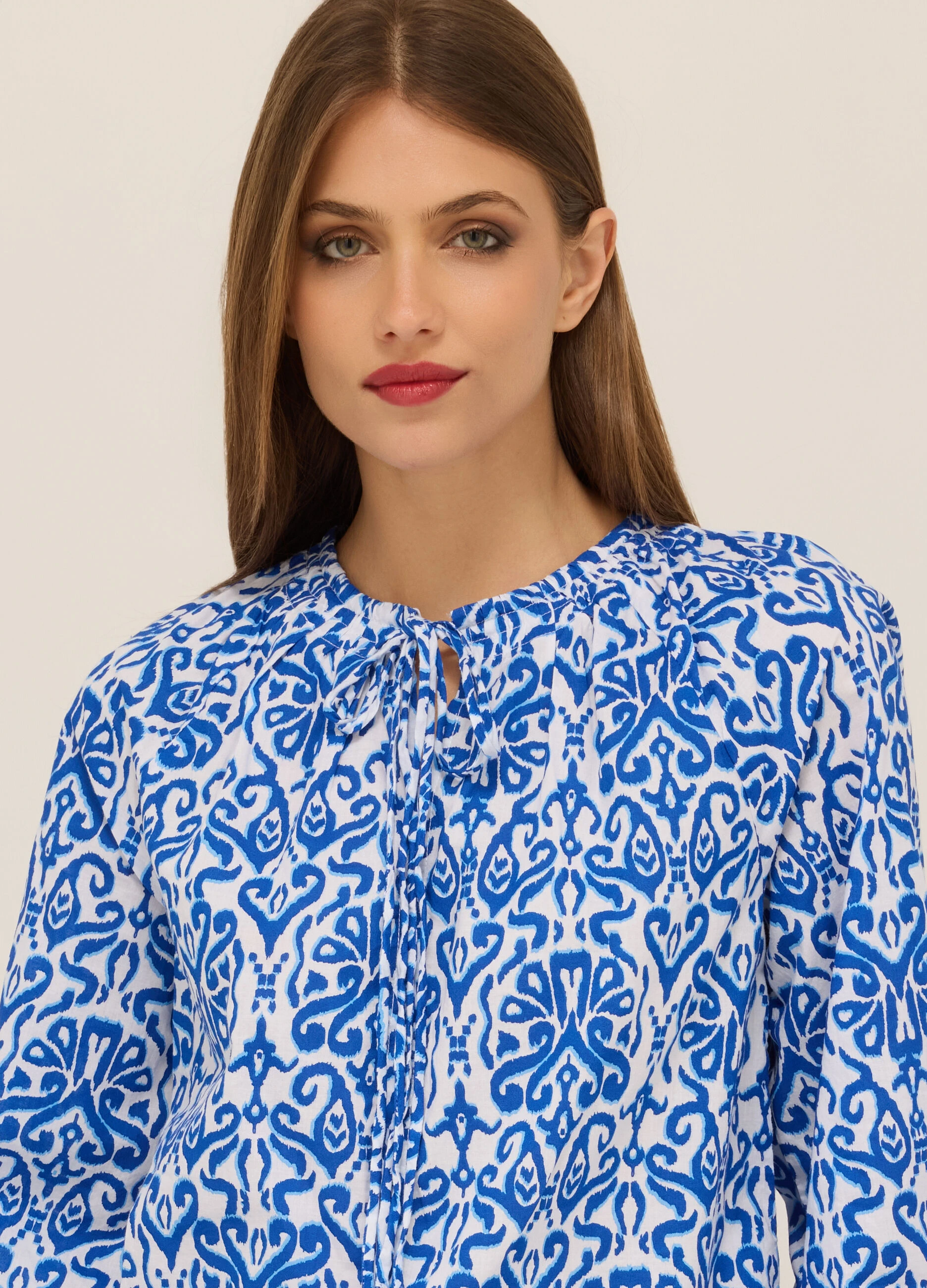 Blusa in puro cotone donna 4 Blusa in puro cotone donna