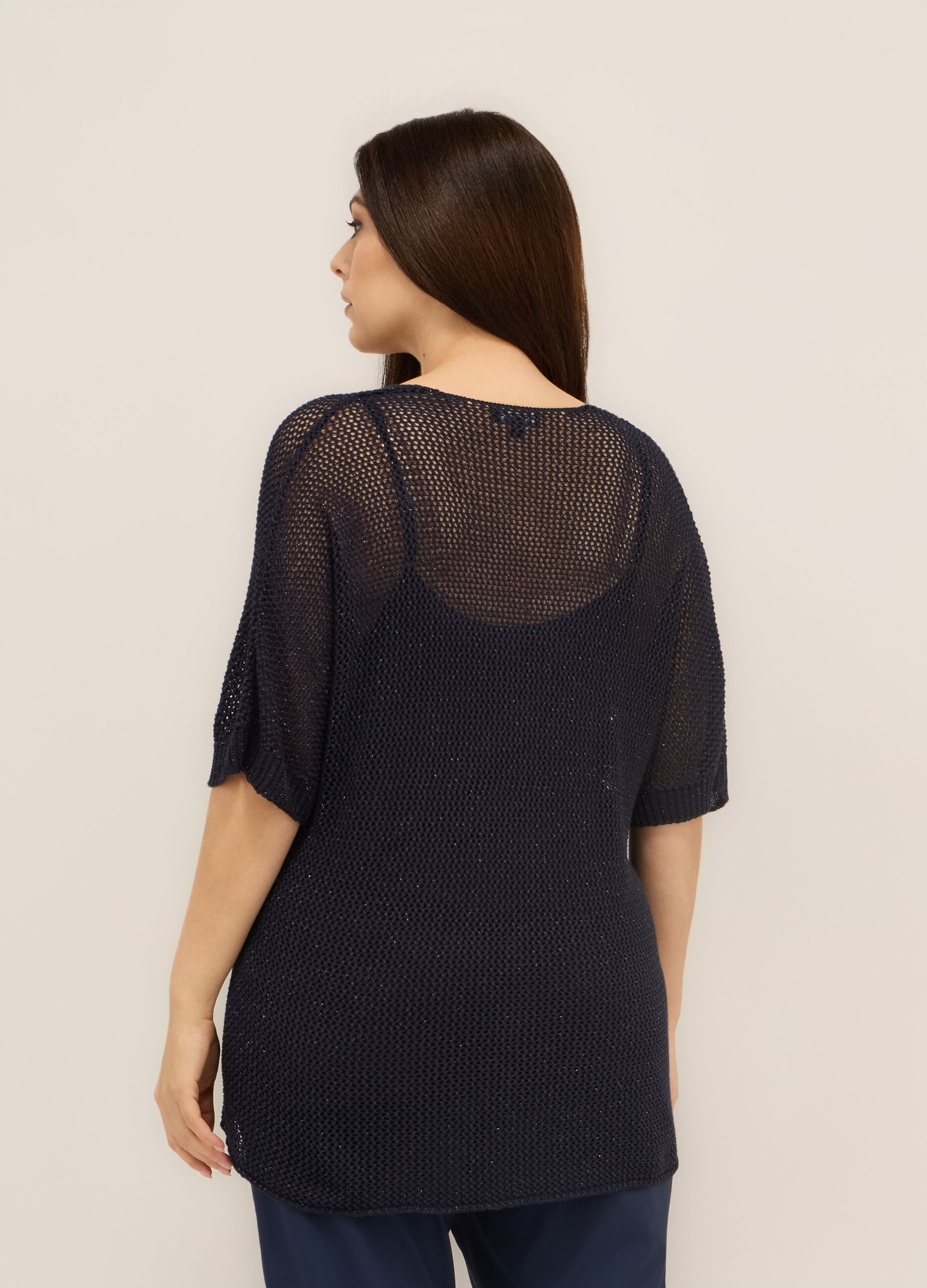 Tricot misto viscosa donna curvy 3 Tricot misto viscosa donna curvy