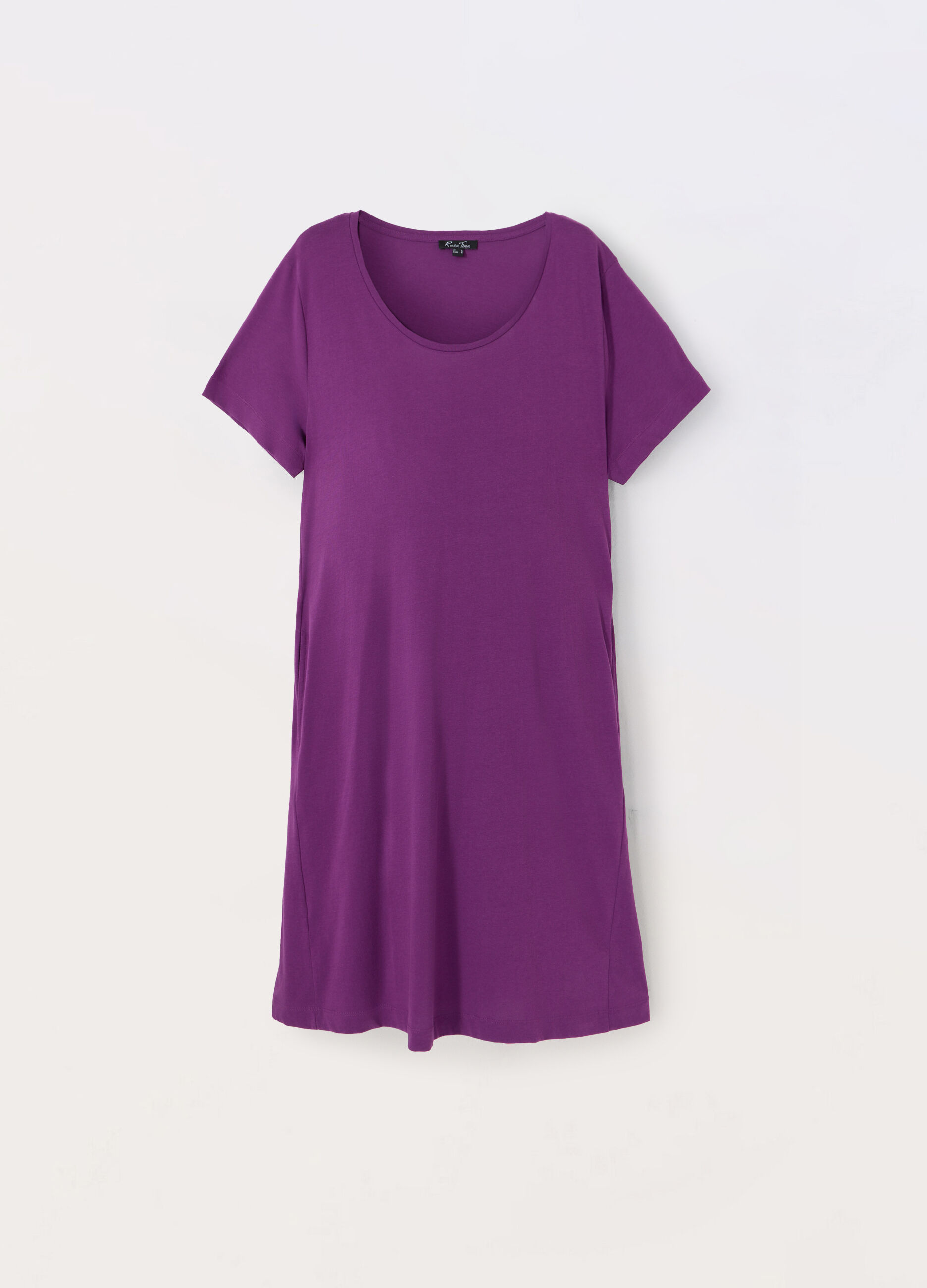 Abito in jersey di puro cotone donna curvy