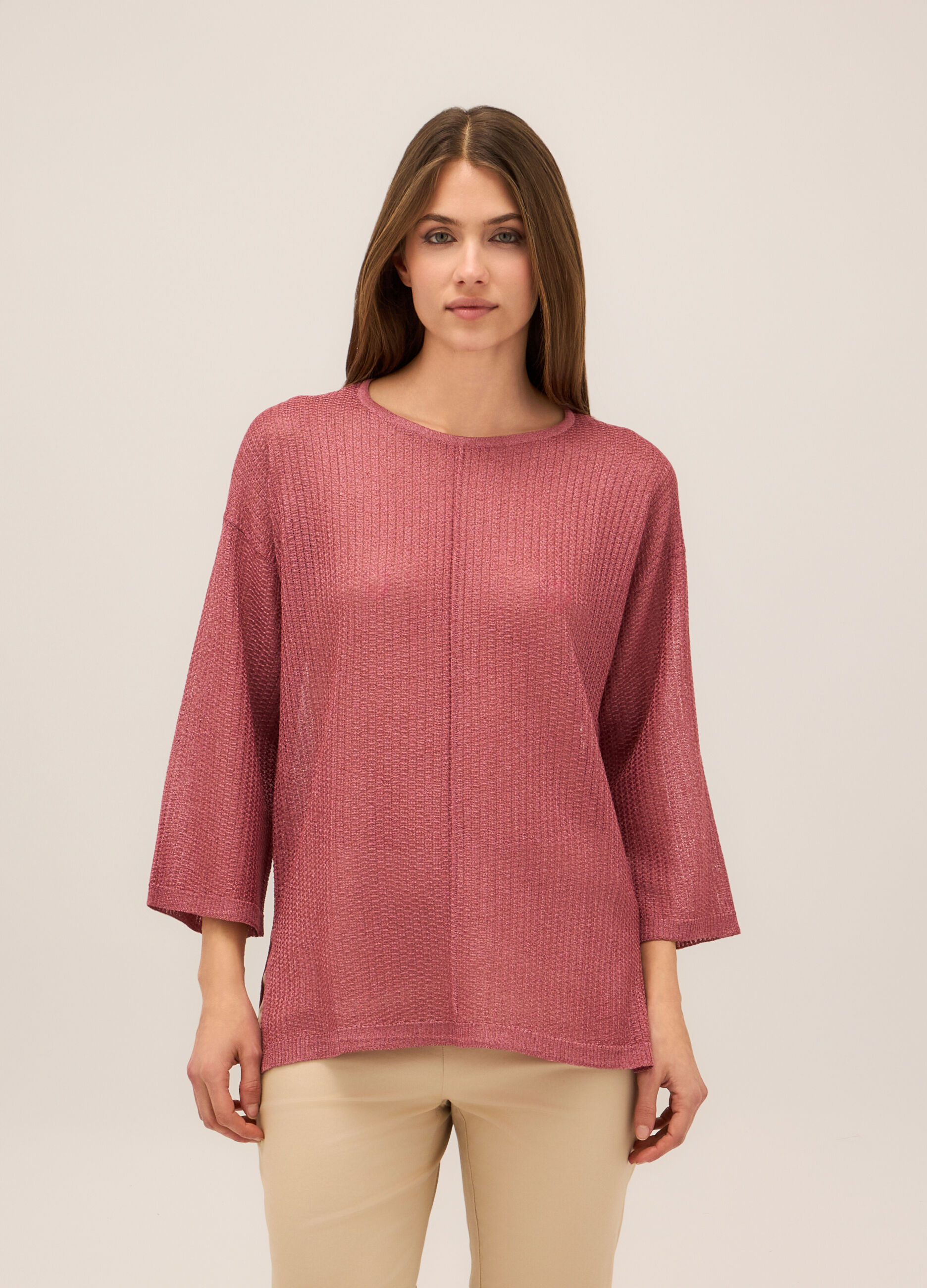 Tricot misto viscosa donna