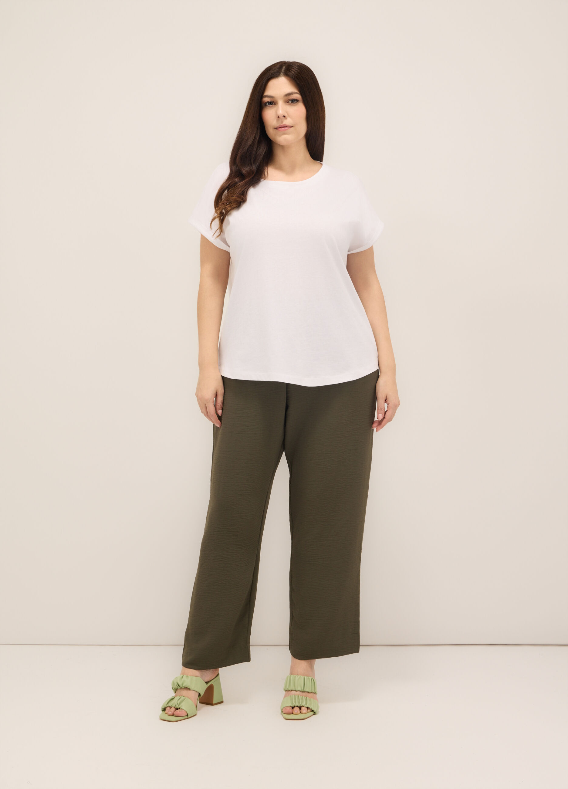 Pantaloni palazzo donna curvy