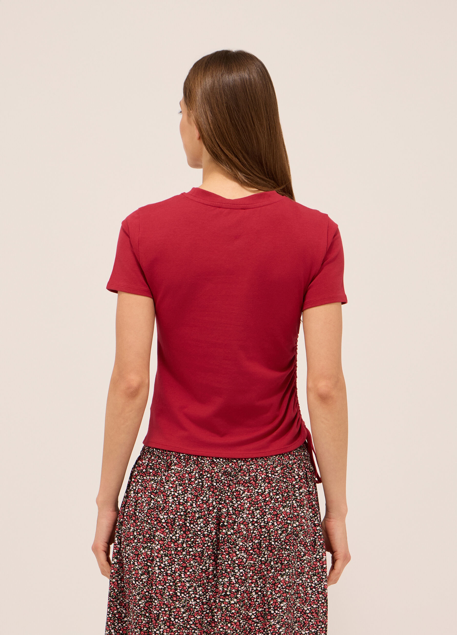 T-shirt in jersey di cotone stretch donna 3 T-shirt in jersey di cotone stretch donna