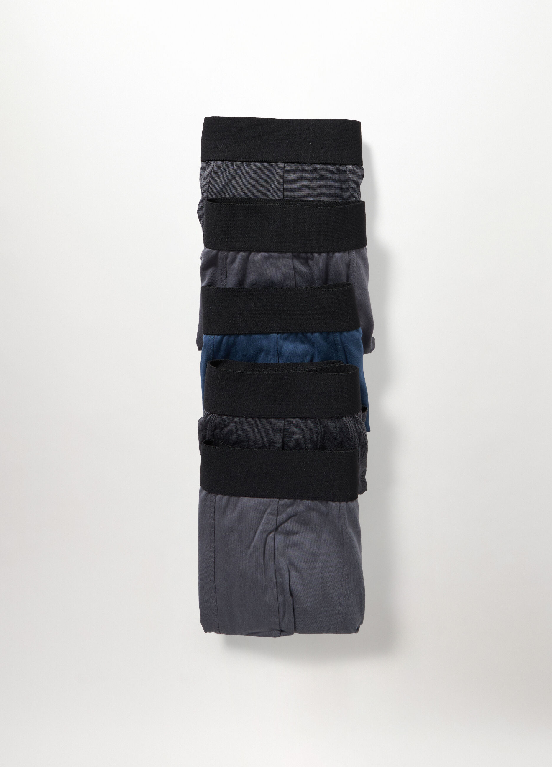 5 pack boxer con fascia a contrasto uomo