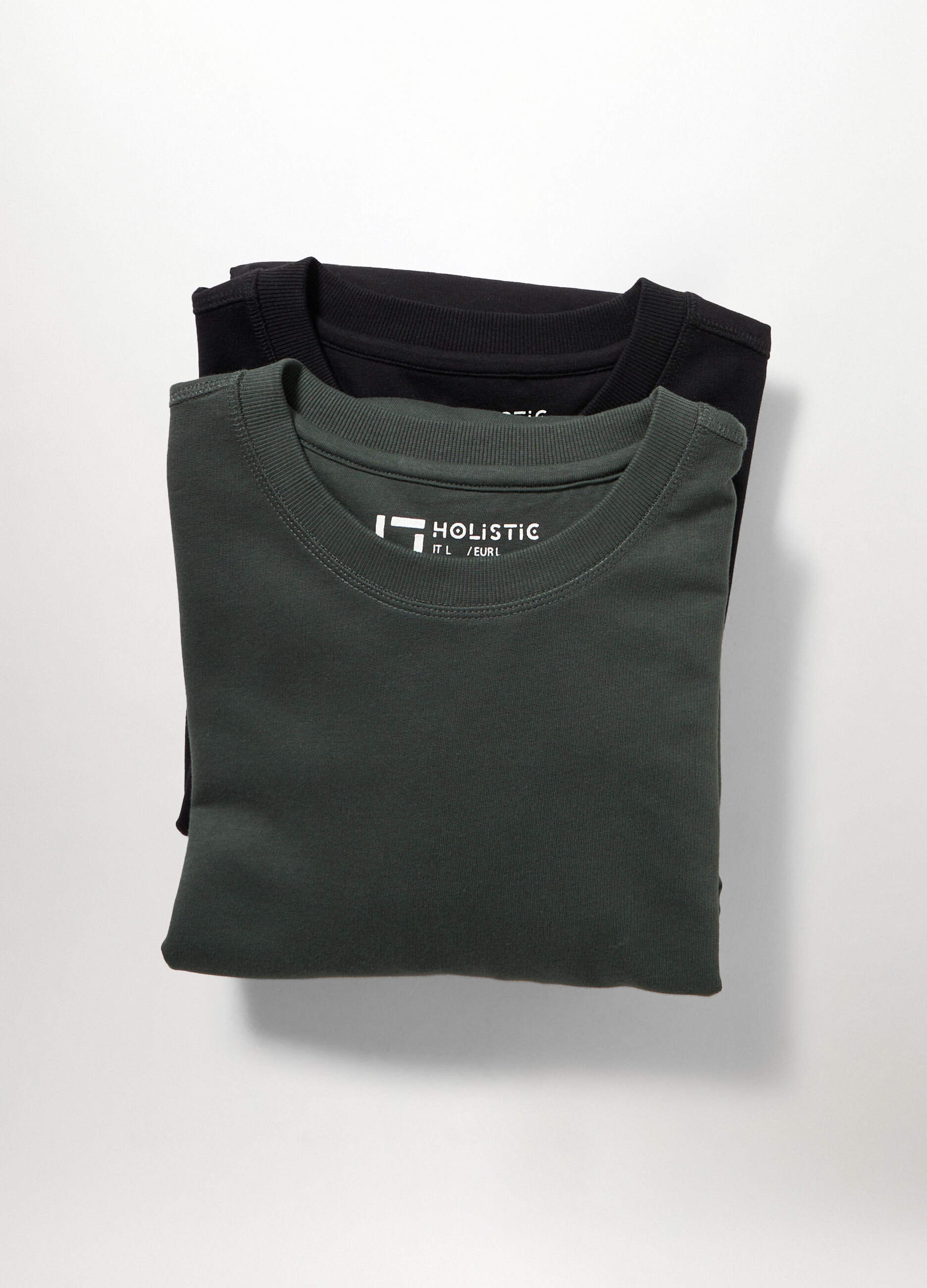 2 pack felpe sportive girocollo uomo